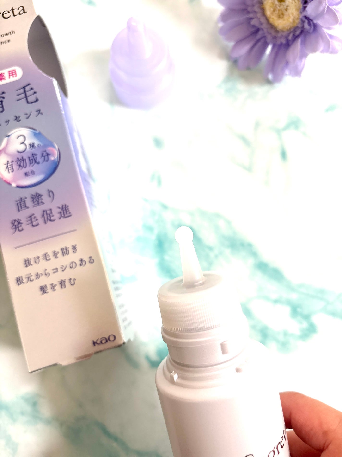 セグレタ 育毛エッセンス/花王/頭皮ローションを使ったクチコミ(3枚目)