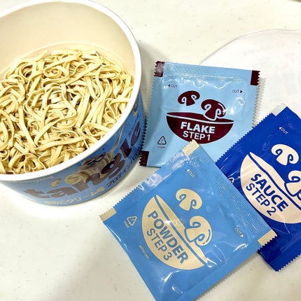 テングル きのこクリーム味 プロテインパスタ/tangle/その他食品を使ったクチコミ(2枚目)