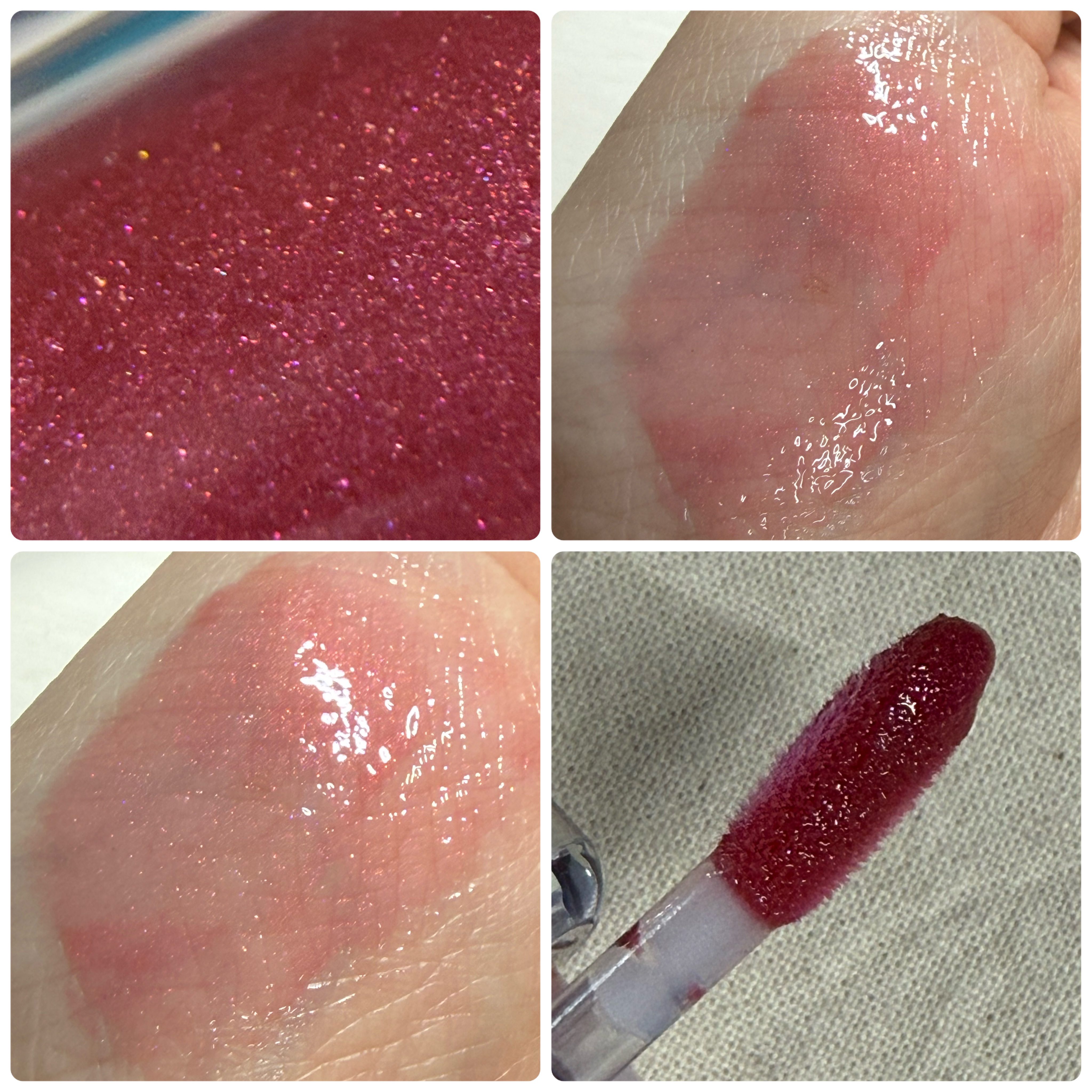 デュイジェルマキシグロス/wakemake/リップグロスを使ったクチコミ（3枚目）