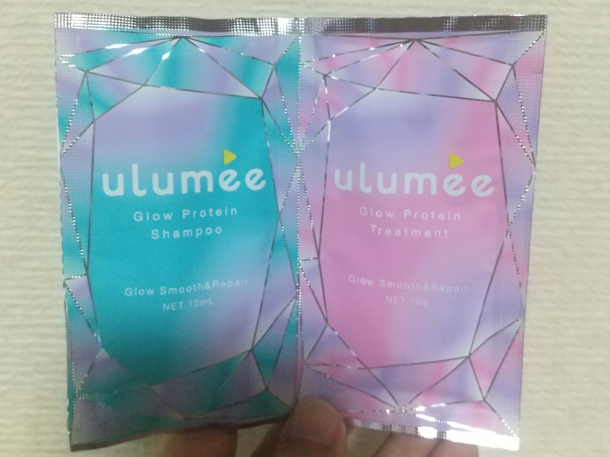 グロウプロテイン シャンプー/トリートメント/ulumee/市販シャンプーを使ったクチコミ（1枚目）