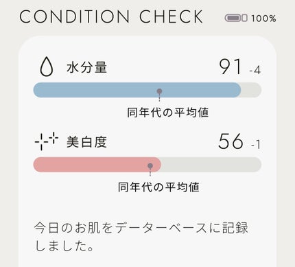 スキンスキャナー/BELLATECH/その他スキンケアグッズを使ったクチコミ(9枚目)