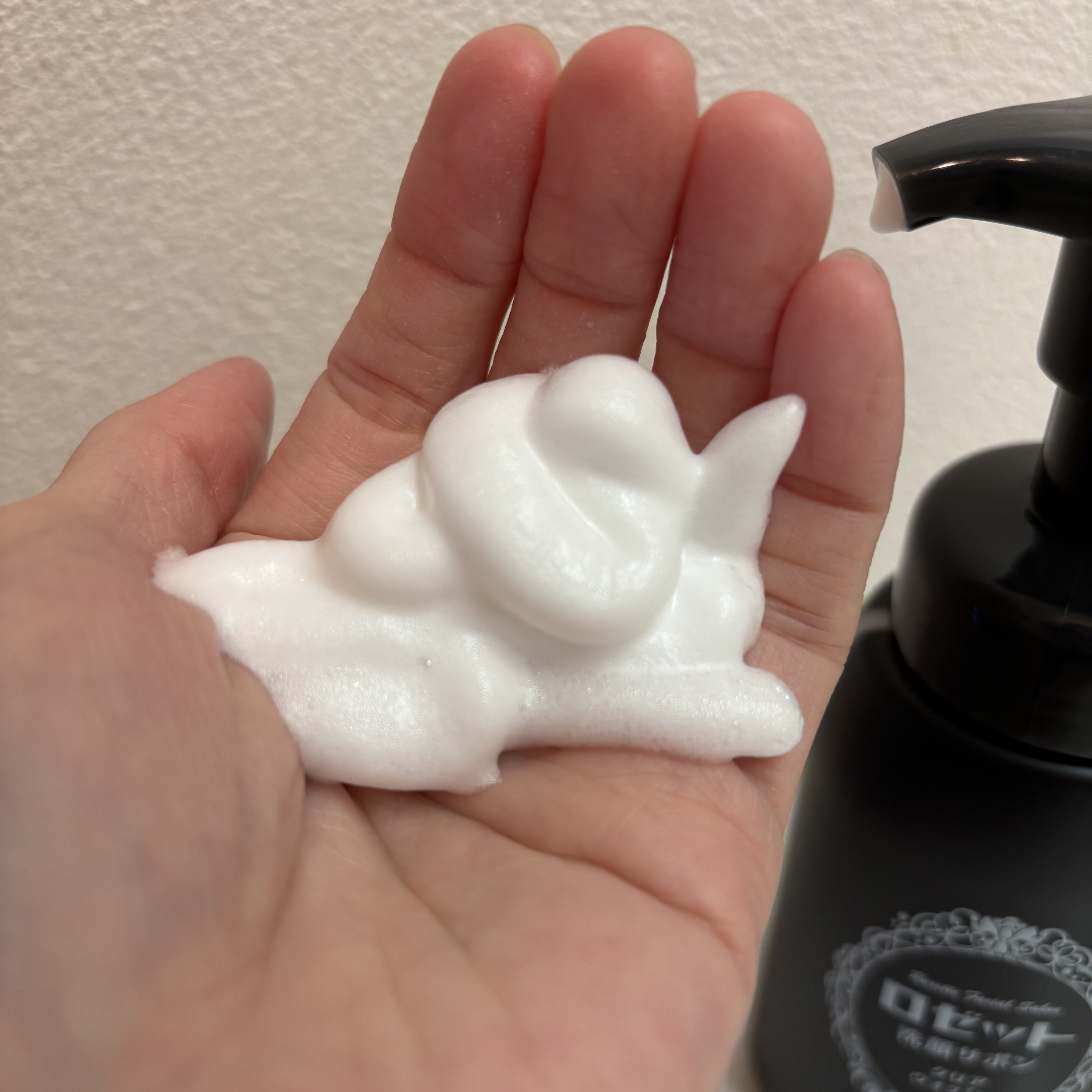 ロゼット洗顔サボン クリアウォッシュ/ロゼット/泡洗顔を使ったクチコミ（2枚目）