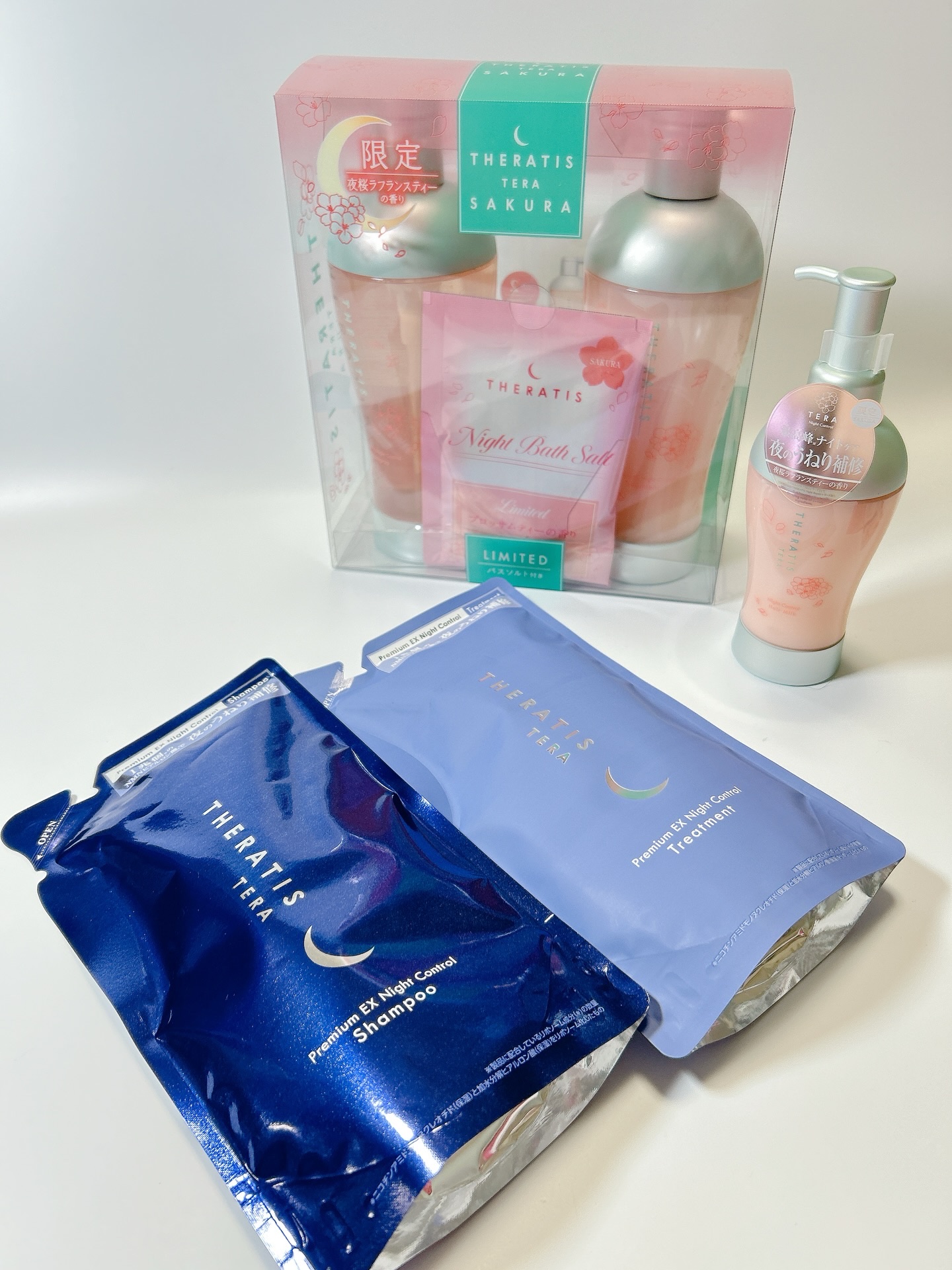 セラティス テラ プレミアム EX ナイト コントロール シャンプー/ヘアトリートメント ヘアトリートメント つめかえ 325g/THERATIS/市販シャンプーを使ったクチコミ（1枚目）