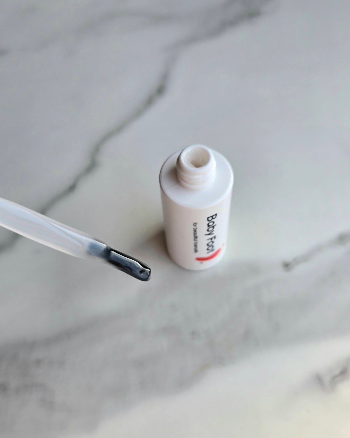 ベビーフット 足爪プロティンパック/ベビーフット/レッグ・フットケアを使ったクチコミ（3枚目）