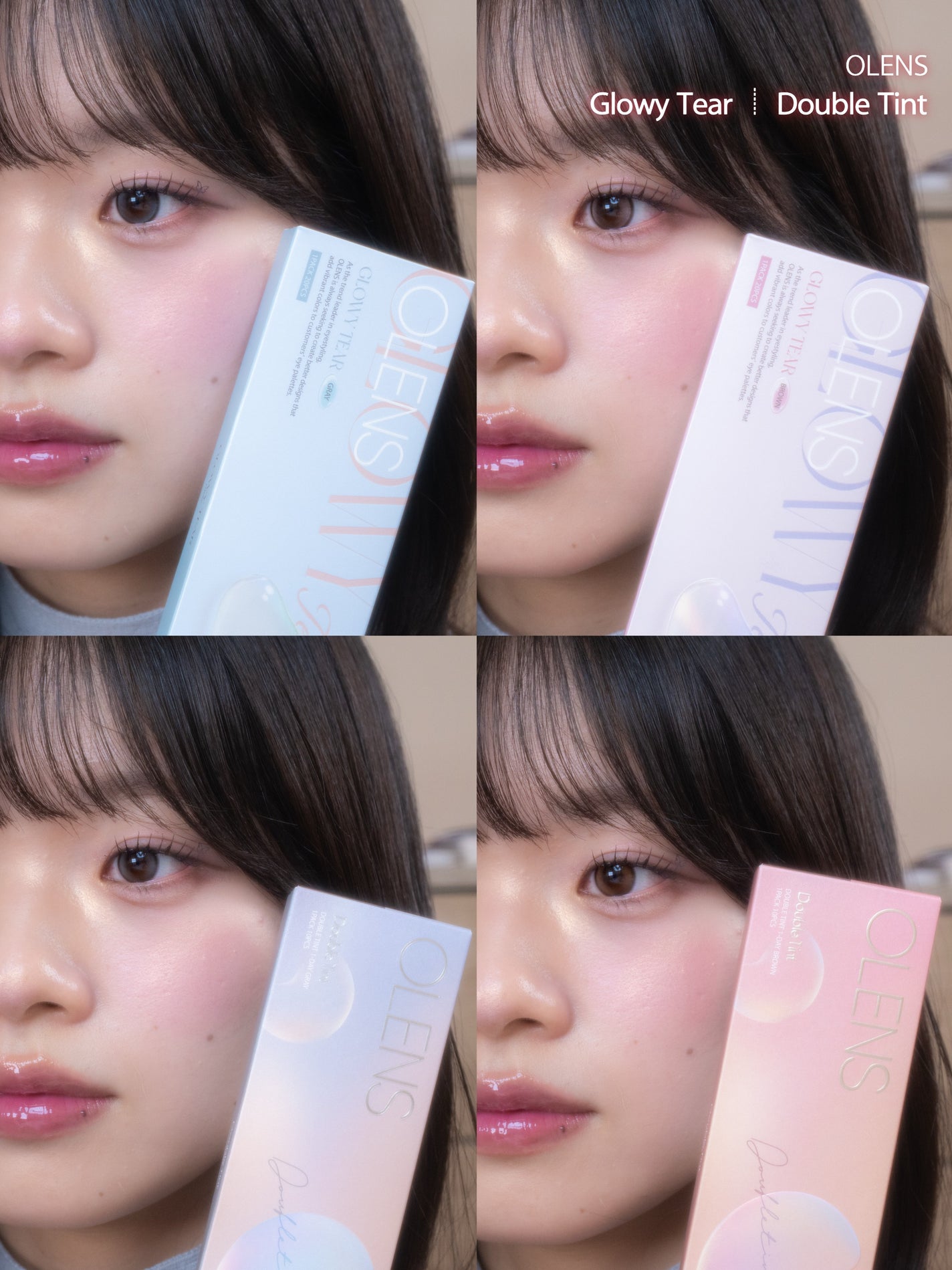 Double Tint 1day/OLENS/カラーコンタクトレンズを使ったクチコミ(1枚目)