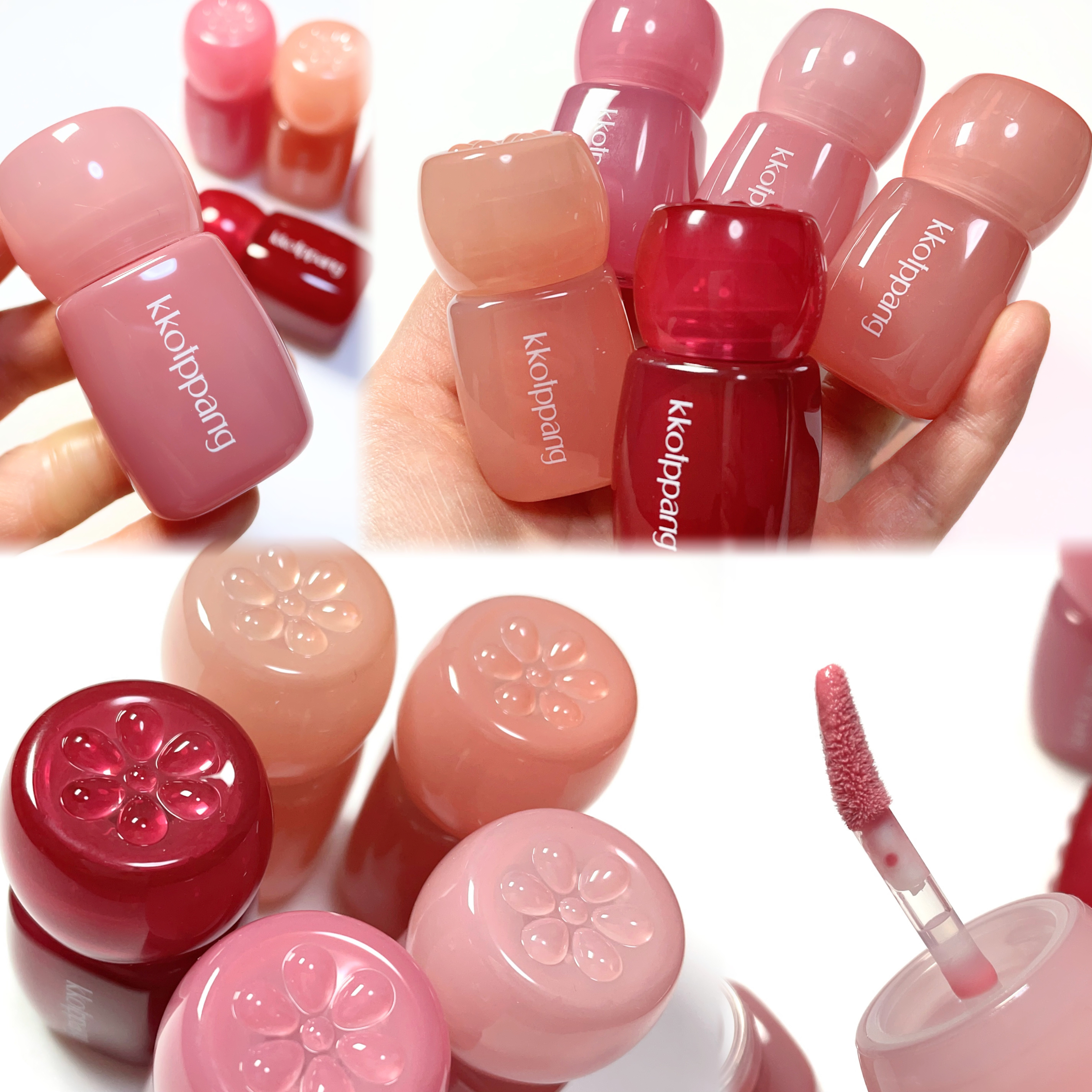 ピネシロップグロス/kkotppang/リップグロスを使ったクチコミ（3枚目）