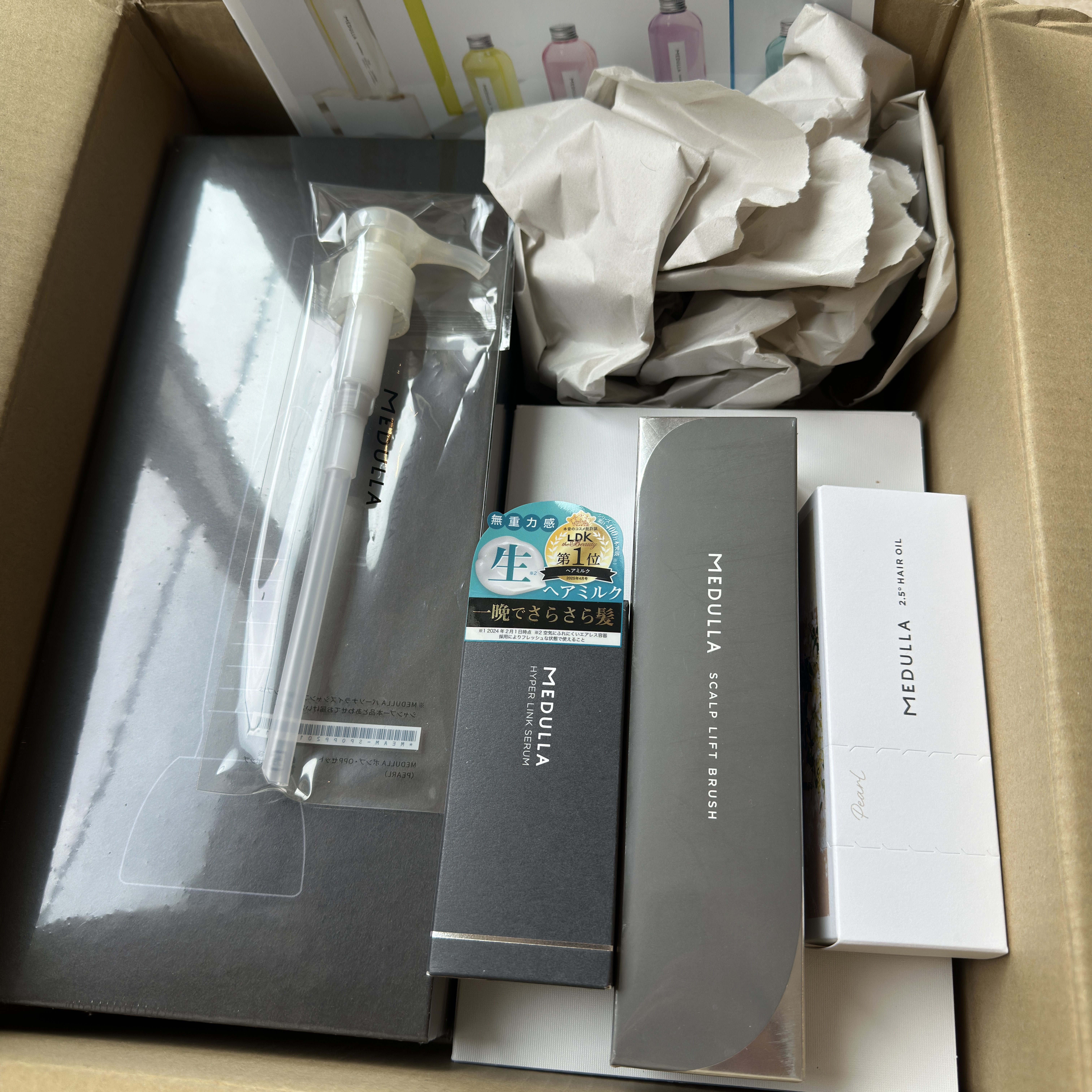 スカルプリフトブラシ/MEDULLA/ヘアブラシを使ったクチコミ（1枚目）