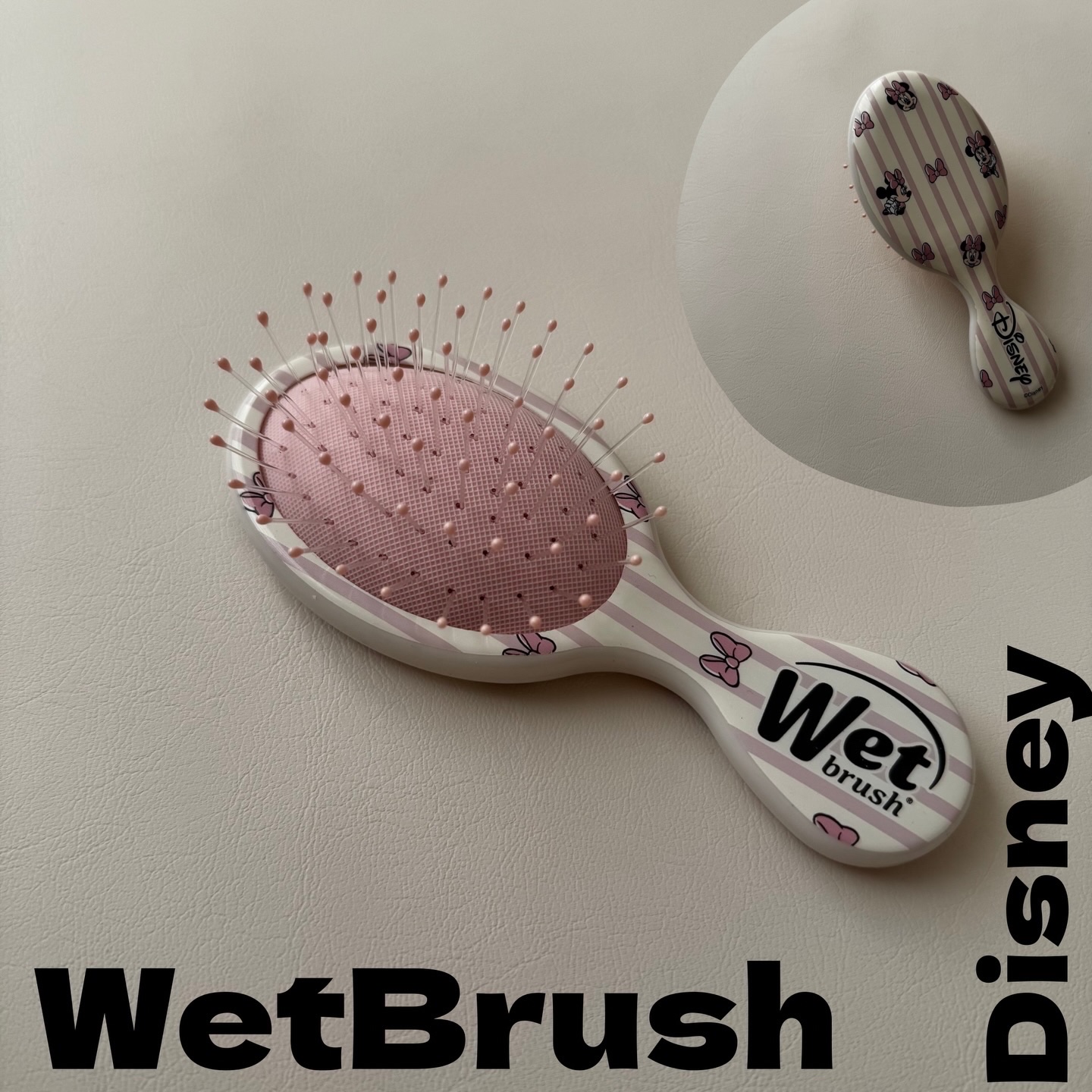 ウェットブラシ ディズニー ミニディタングラー ハローミニー/ウェットブラシ/ヘアブラシを使ったクチコミ（1枚目）