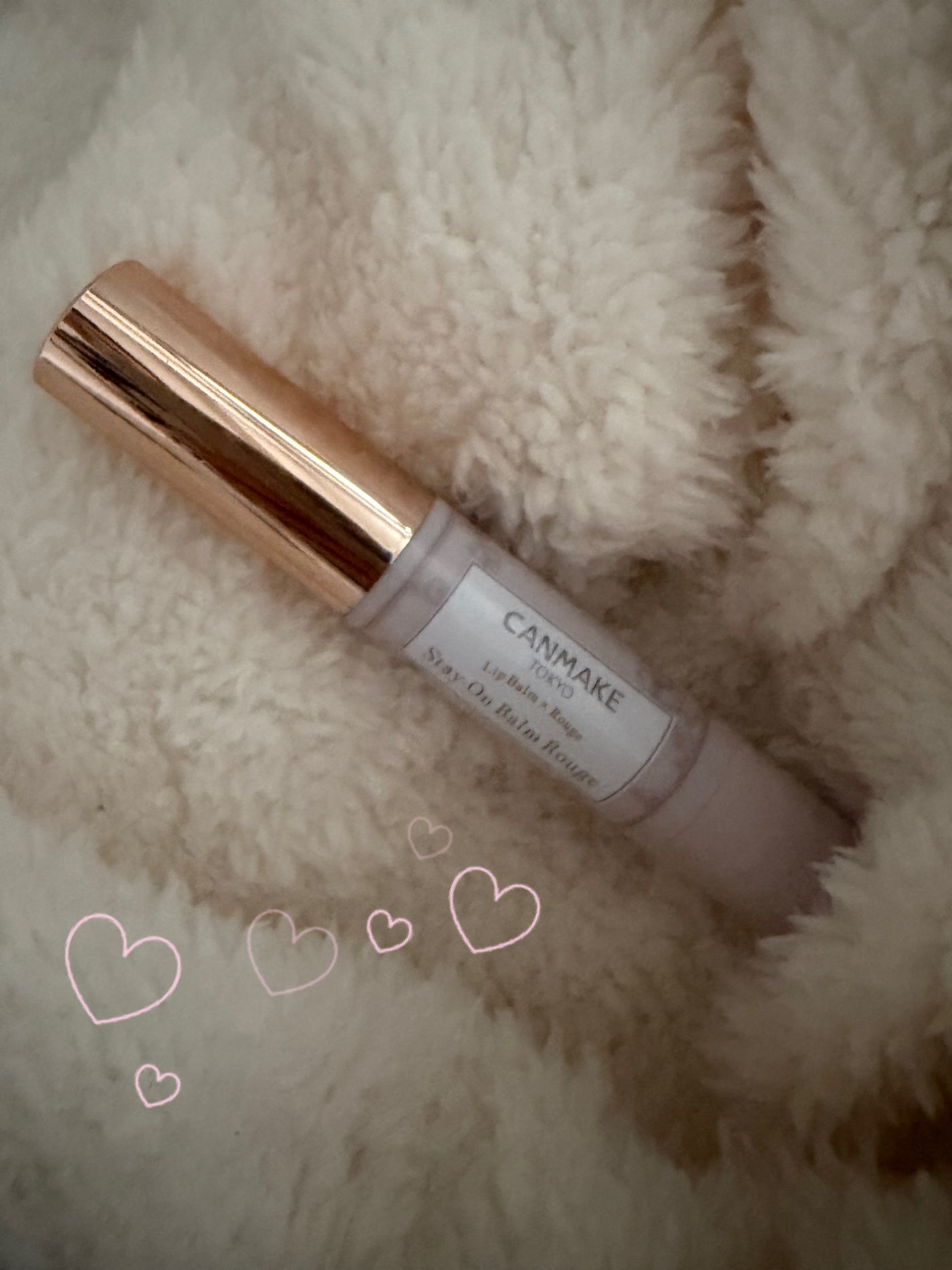 ステイオンバームルージュ/キャンメイク/口紅を使ったクチコミ(1枚目)