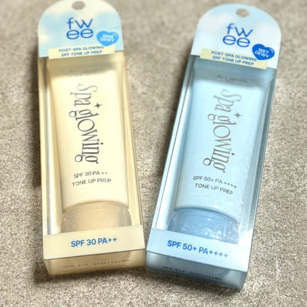 スパグロウUVトーンアップベース/fwee/化粧下地を使ったクチコミ(1枚目)