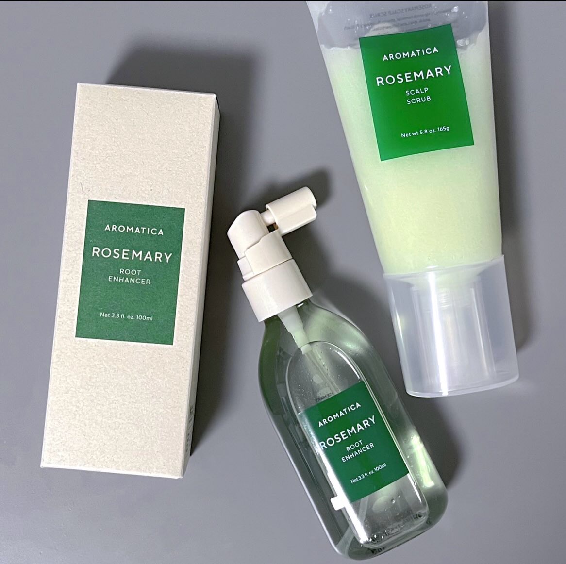 ローズマリールートエンハンサー/AROMATICA/頭皮ローションを使ったクチコミ（1枚目）