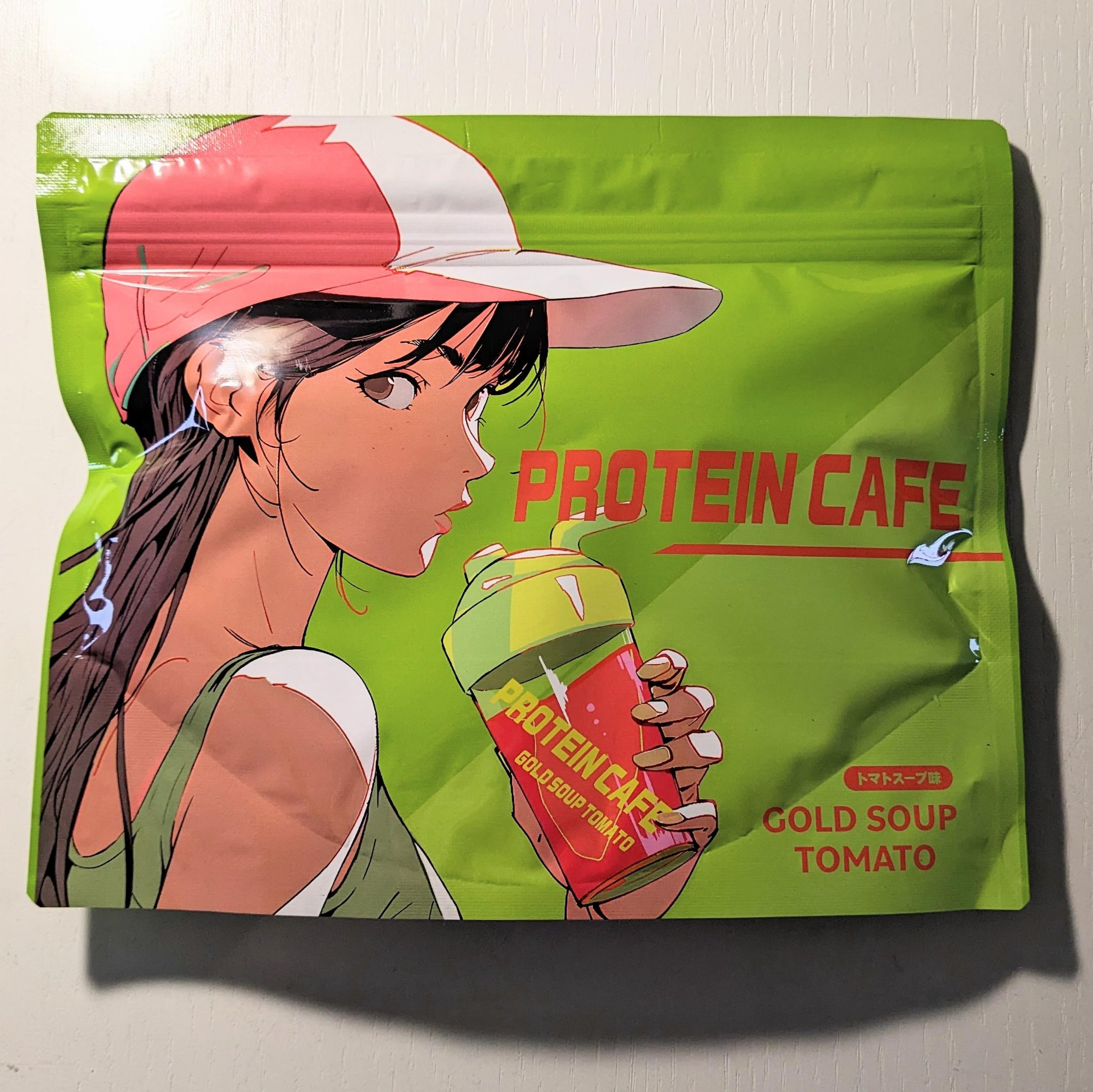 ゴールドスープトマト/プロテインカフェ/プロテインバーを使ったクチコミ（1枚目）