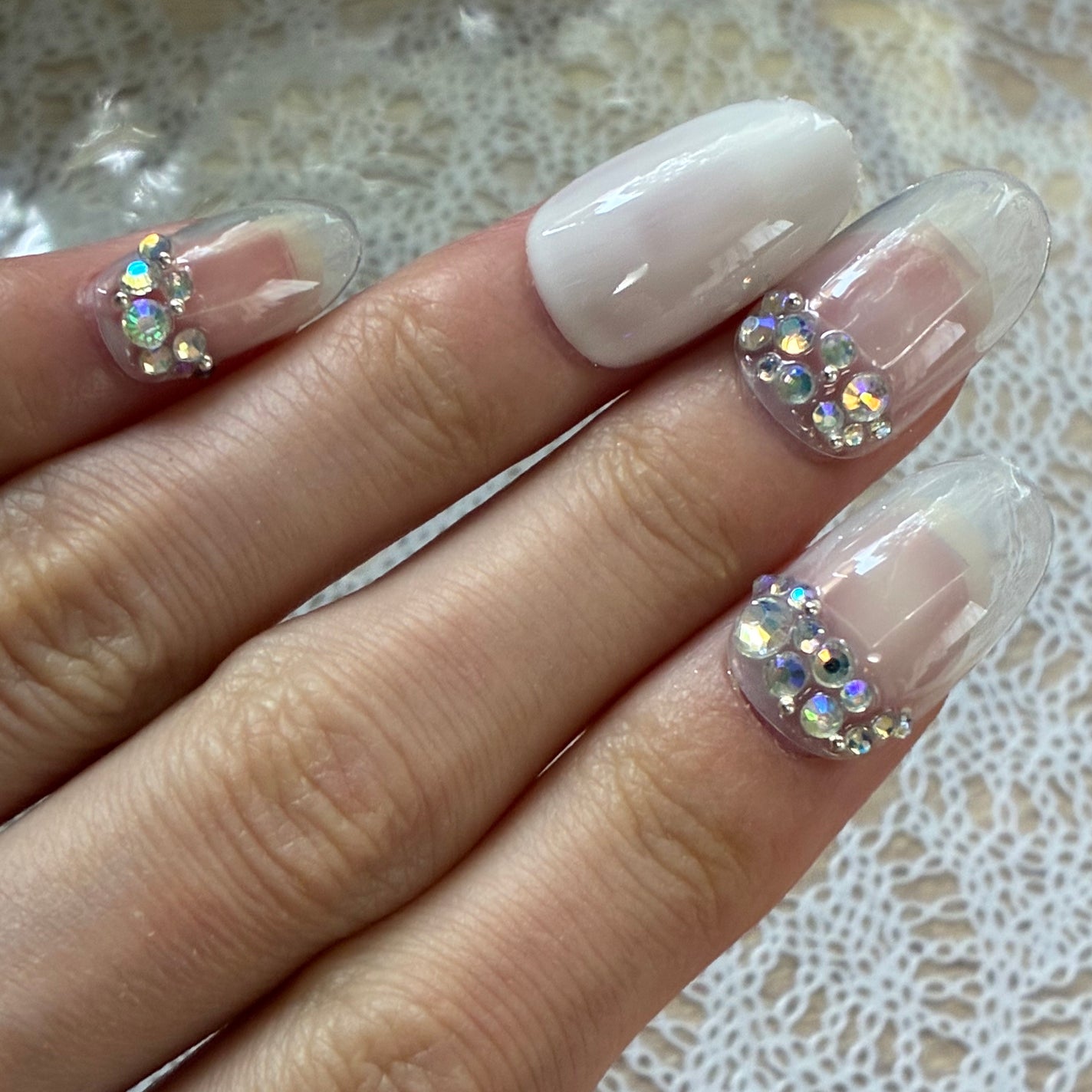 ジェルネイル(ライト対応)/セリア/ジェルネイルを使ったクチコミ(4枚目)