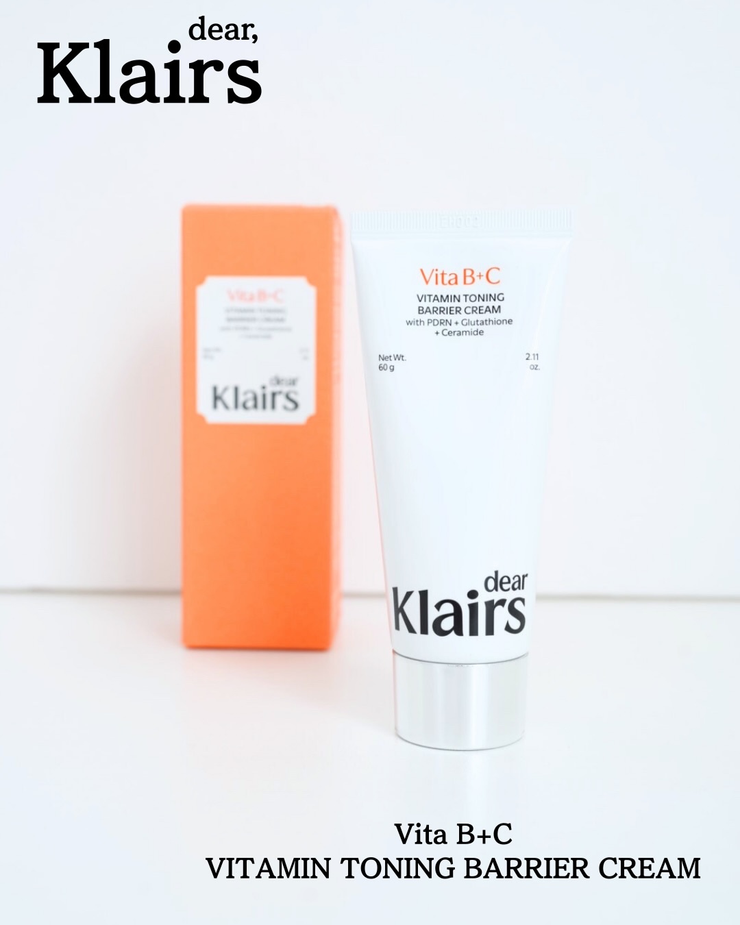 PDRN ビタグル バリアクリーム/Klairs/フェイスクリームを使ったクチコミ（1枚目）