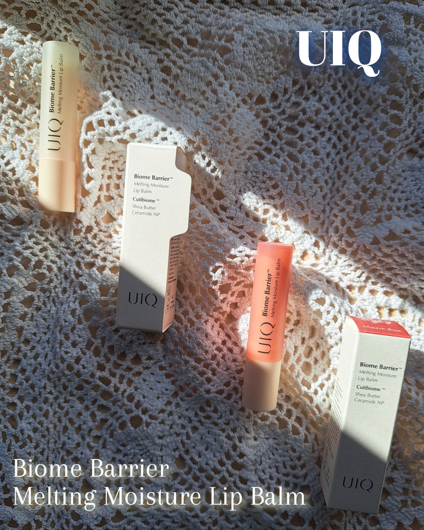バイオームバリアメルティングモイスチャーリップバーム/UIQ/リップバームを使ったクチコミ（1枚目）