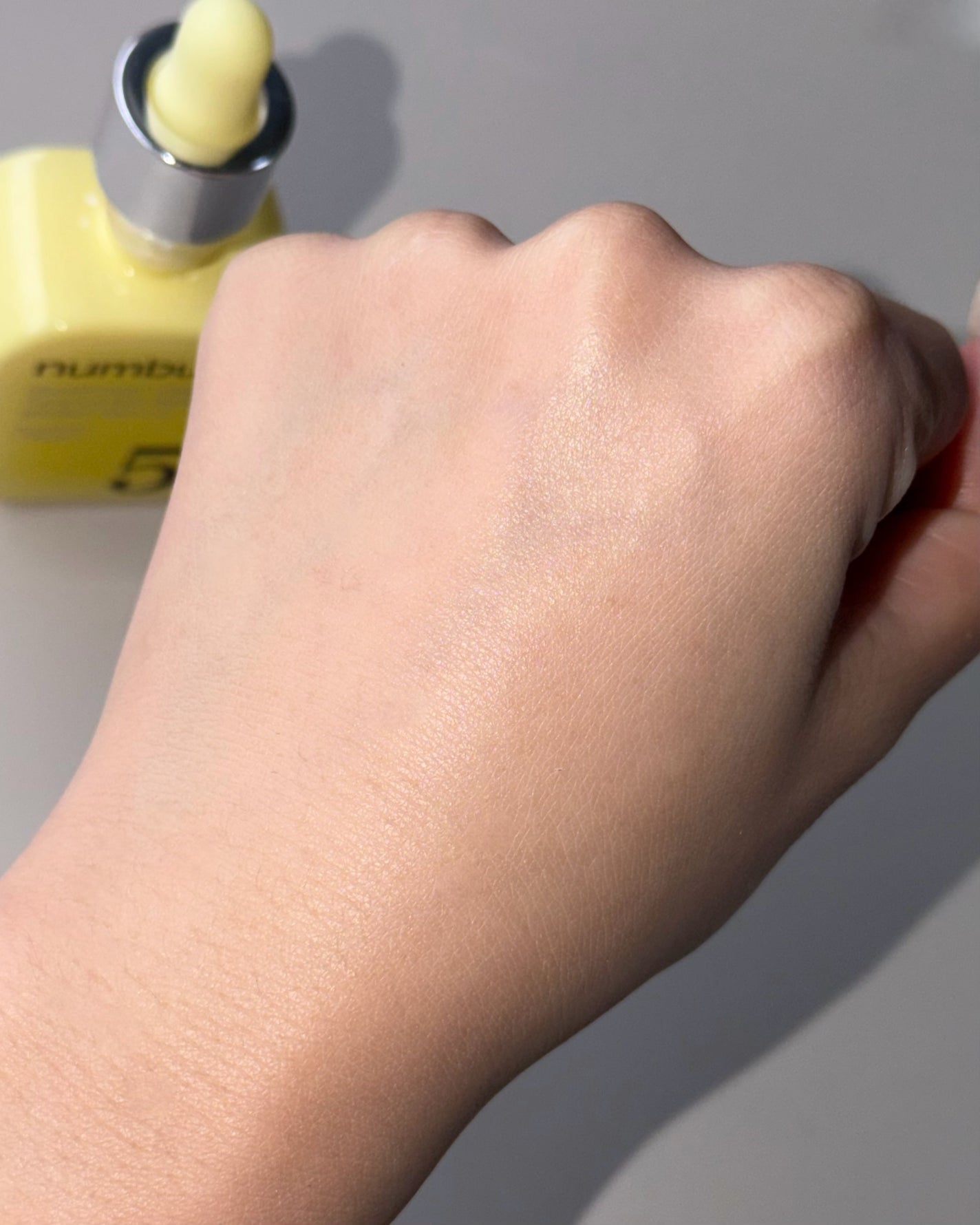 5番 白玉グルタチオンCトーンアップベース SPF50+ PA++++/numbuzin/化粧下地を使ったクチコミ(6枚目)