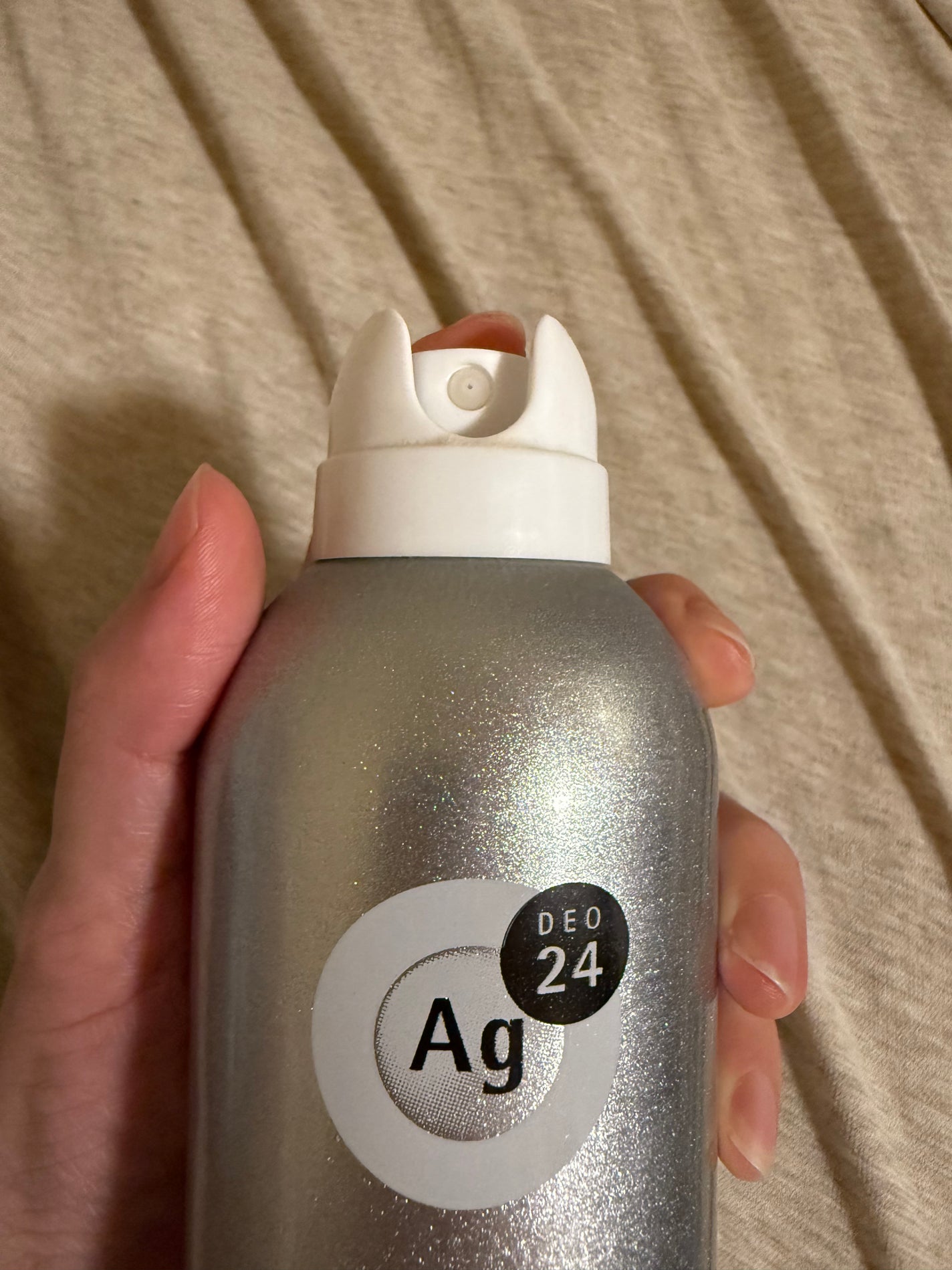 デオドラントスプレー(無香性)/エージーデオ24/デオドラント・制汗剤を使ったクチコミ(2枚目)