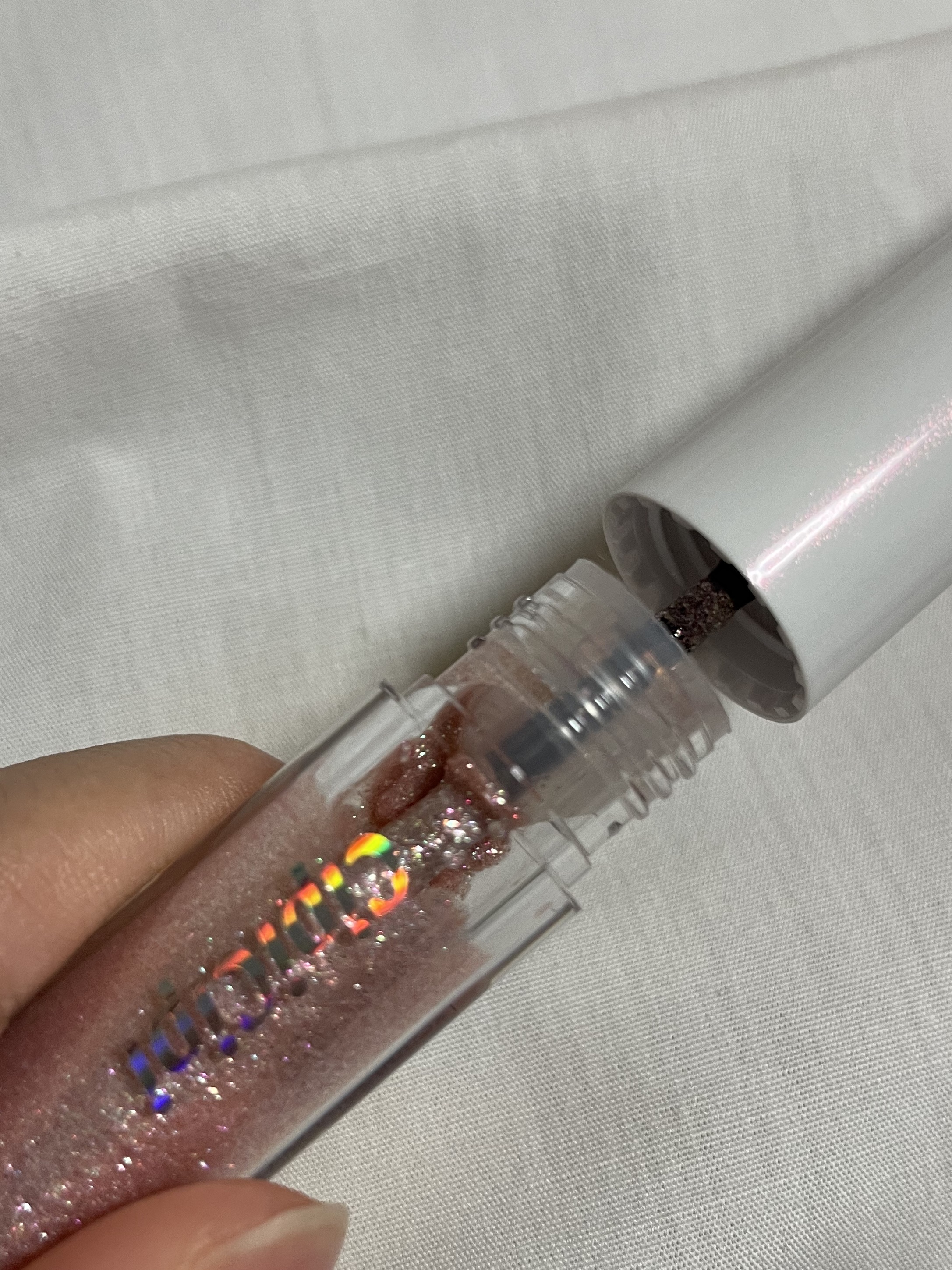 シピシピ グリッター イルミネーションライナー S/CipiCipi/リキッドアイライナーを使ったクチコミ（3枚目）