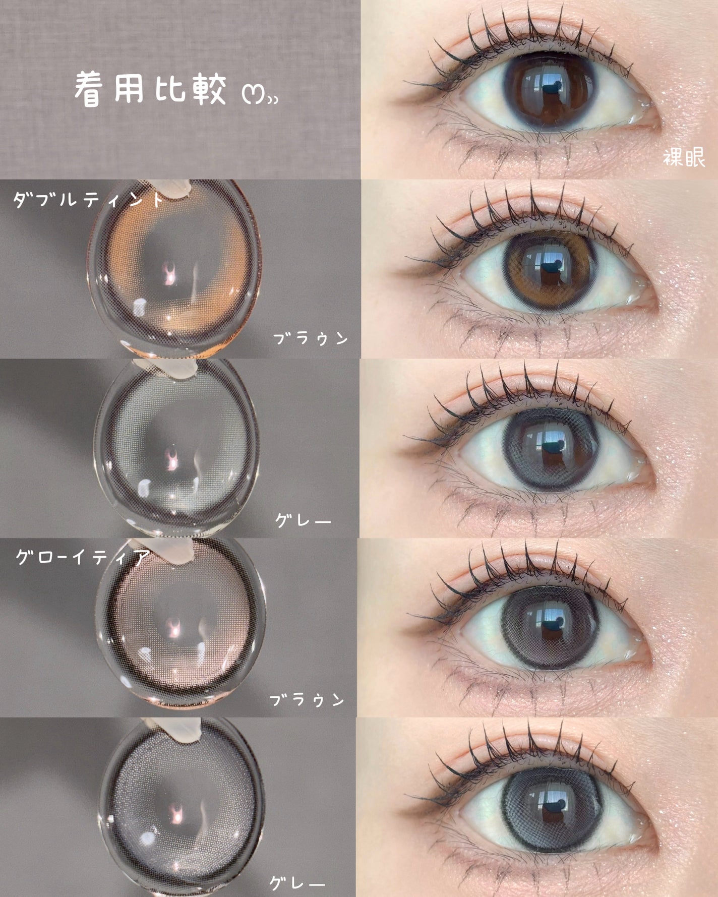 Double Tint 1day/OLENS/カラーコンタクトレンズを使ったクチコミ(6枚目)