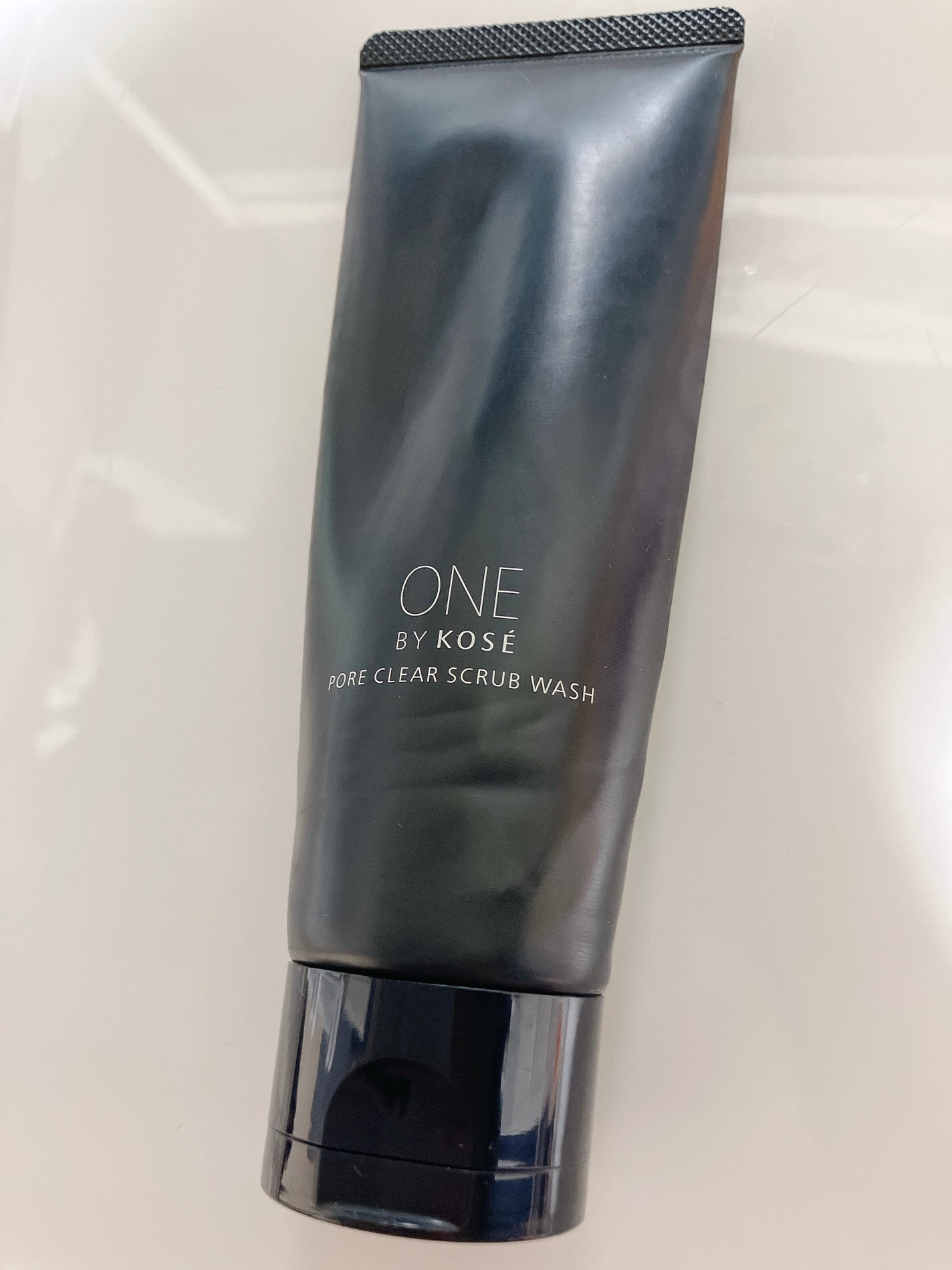 ポアクリア スクラブ ウォッシュ/ONE BY KOSE/洗顔フォームを使ったクチコミ(1枚目)