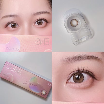 Double Tint 1day ブラウン/OLENS/カラーコンタクトレンズの画像