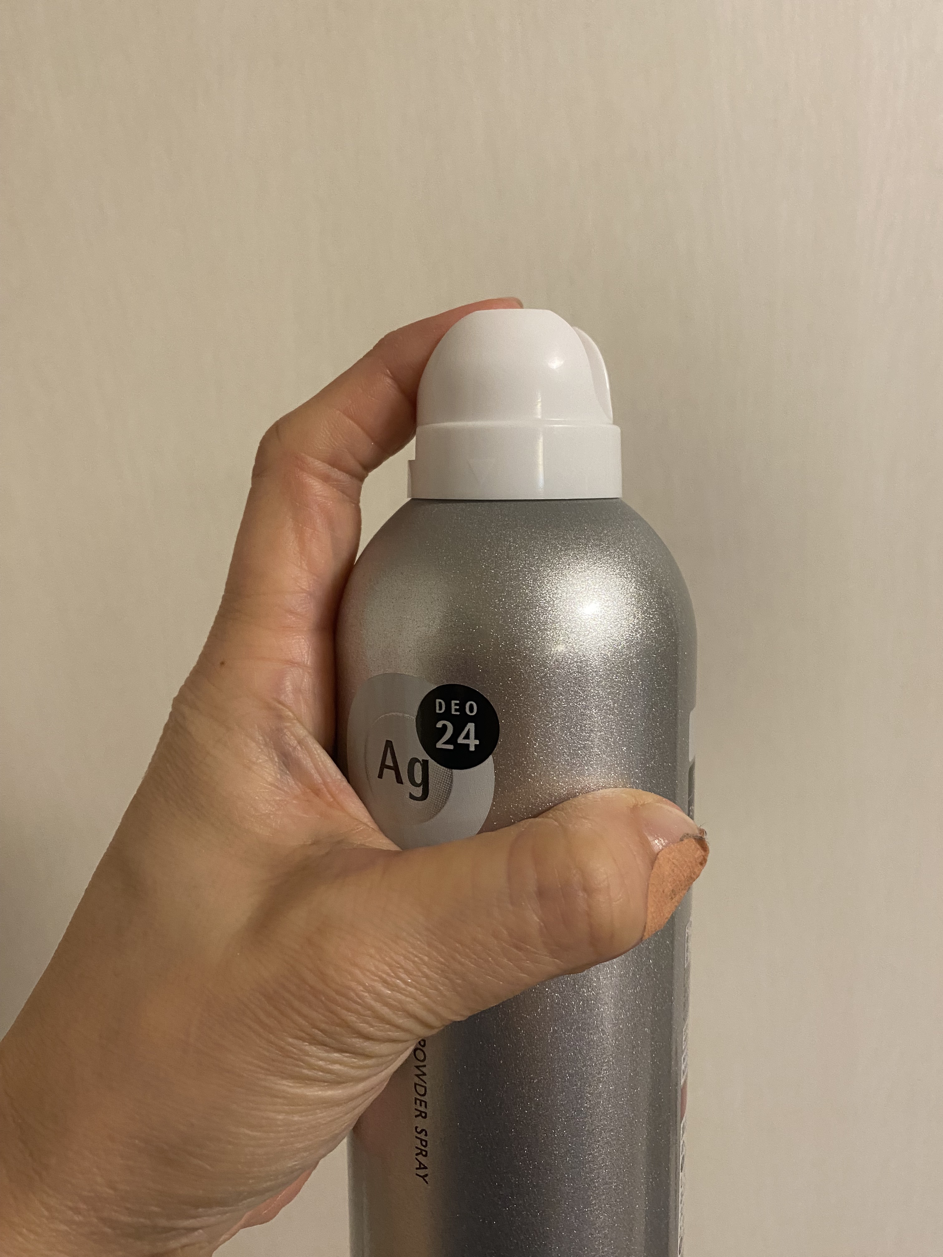 デオドラントスプレー（無香性）/エージーデオ24/デオドラント・制汗剤を使ったクチコミ（3枚目）
