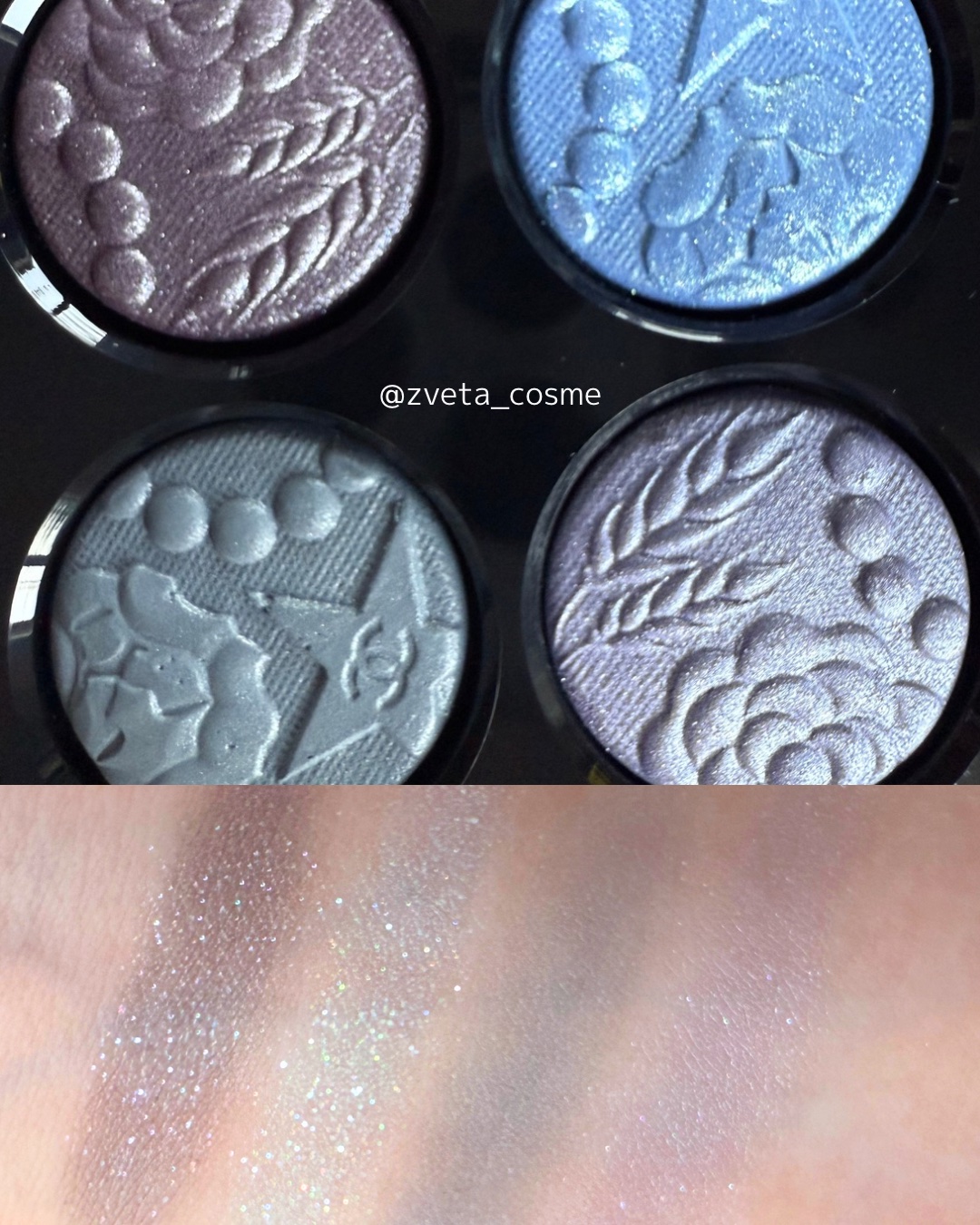 レ キャトル オンブル/CHANEL/アイシャドウパレットを使ったクチコミ（3枚目）