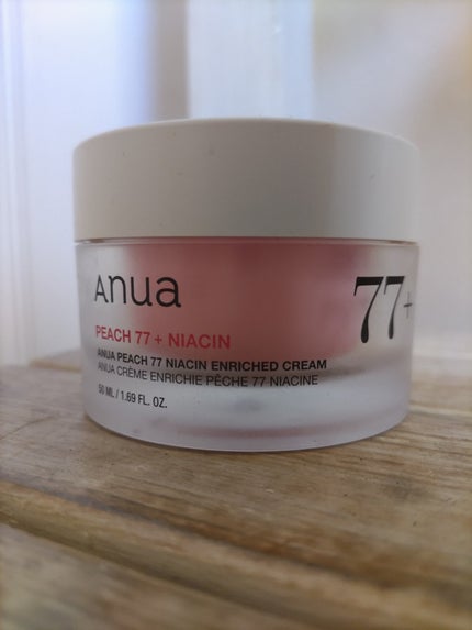 桃77%ナイアシンリッチモイスチャークリーム/Anua/フェイスクリームを使ったクチコミ(1枚目)