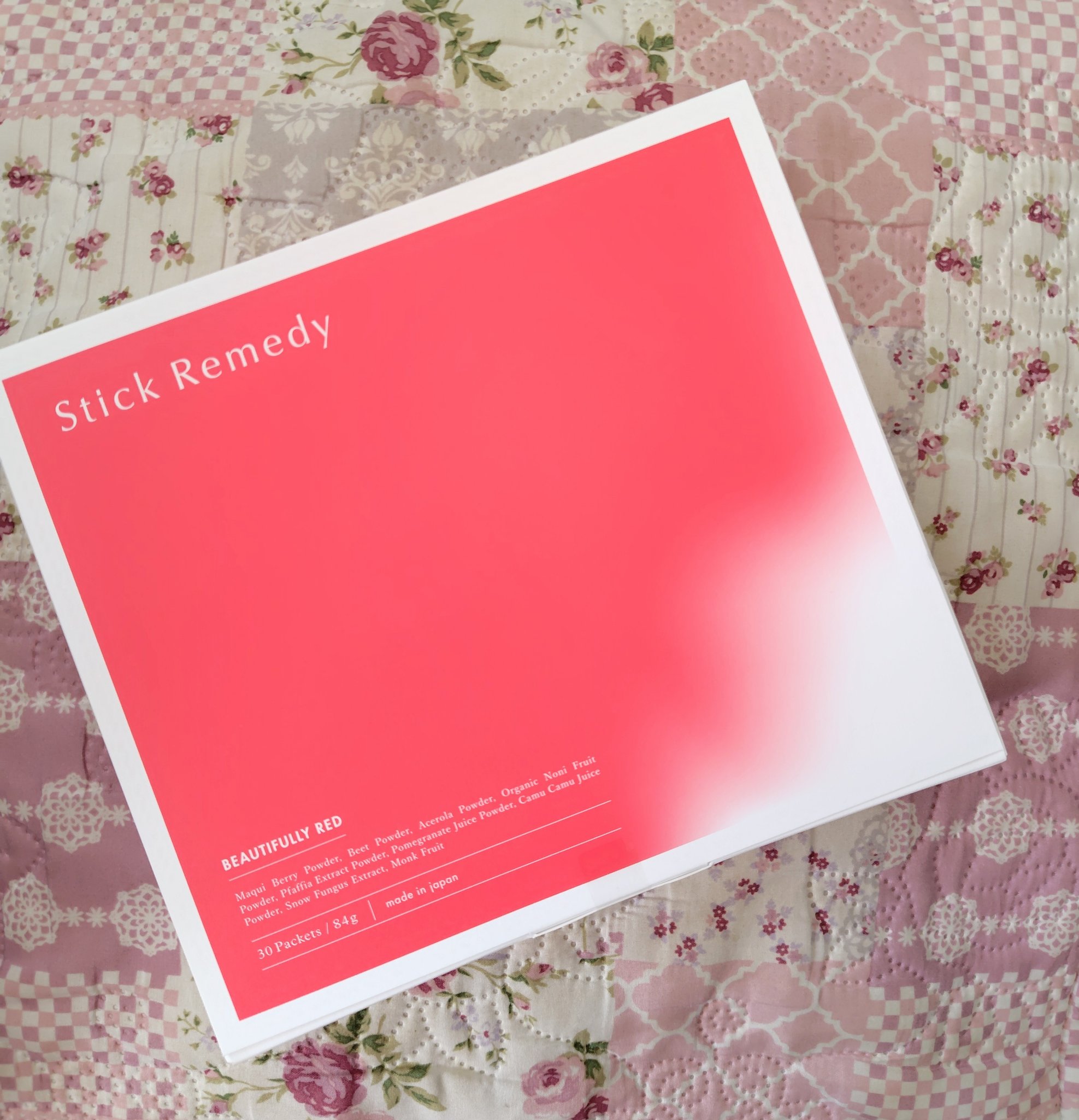 Beautifully Red/Stick Remedy/健康サプリメントを使ったクチコミ（1枚目）