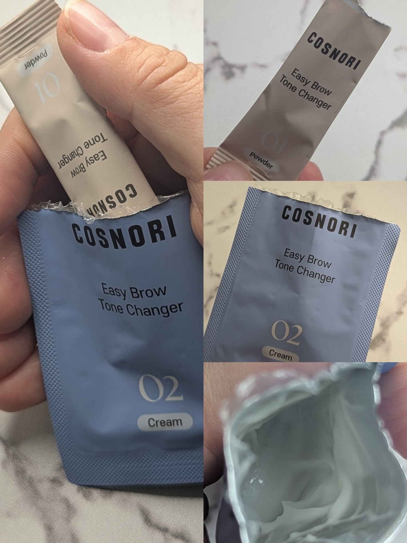 イージーブロウトーンチェンジャー/COSNORI/その他アイブロウを使ったクチコミ(3枚目)