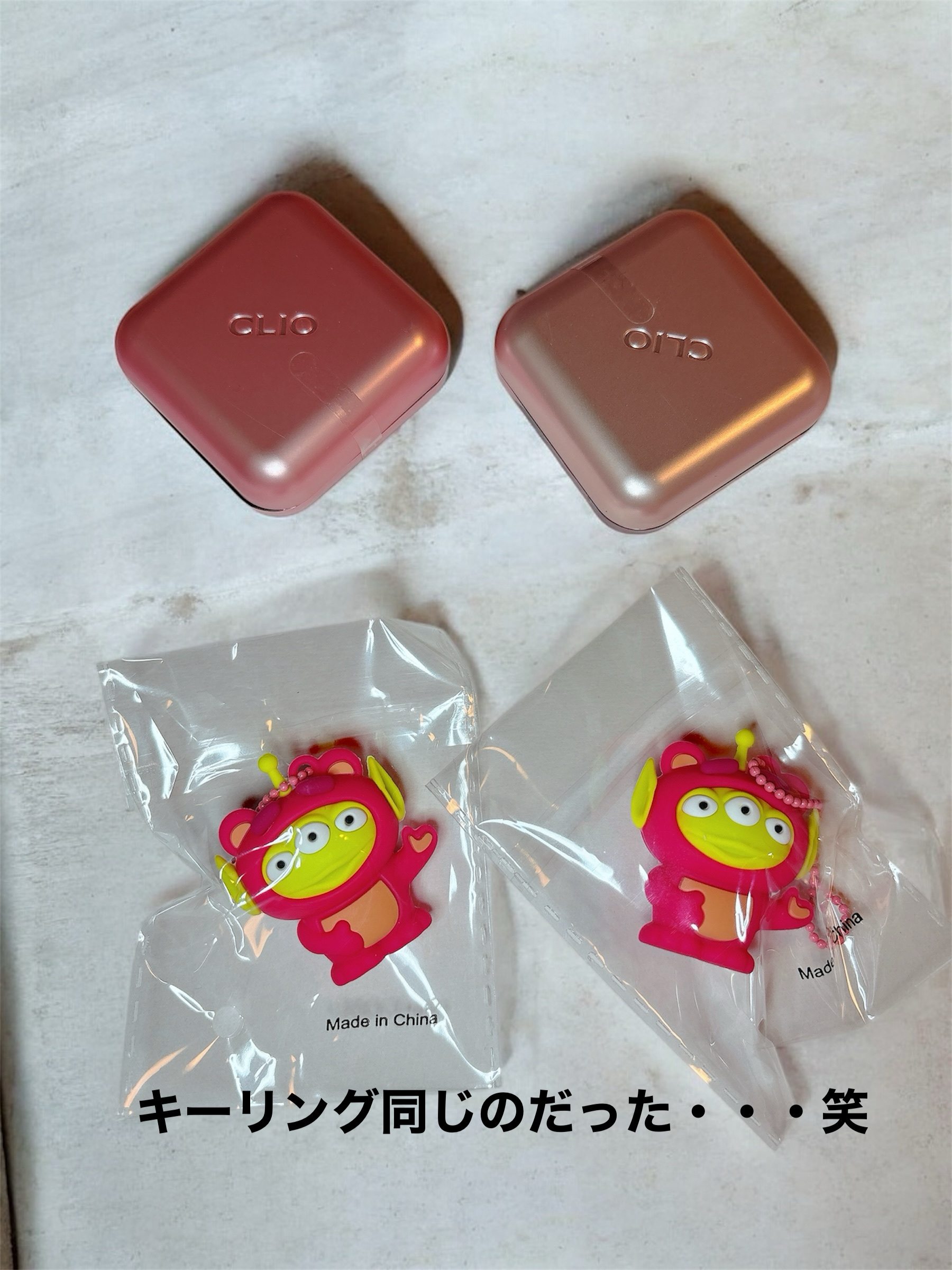 エッセンシャルリップチークタップブラー 02 START BLUSH（スタートブラッシュ）/CLIO/ジェル・クリームチークを使ったクチコミ（3枚目）