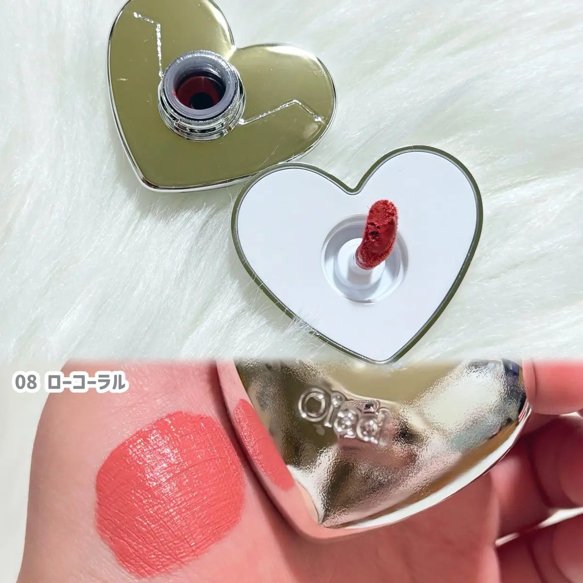 シルバーパース ムースクリーム リップ＆チーク/oiad/ジェル・クリームチークを使ったクチコミ（2枚目）