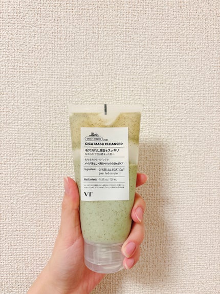CICA マスククレンザー/VT/洗顔フォームを使ったクチコミ(1枚目)
