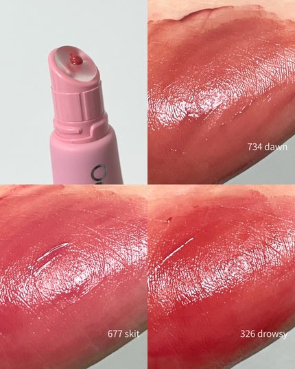 アンフレームドハイドロブロウティント/Oddtype/リップティントを使ったクチコミ(3枚目)