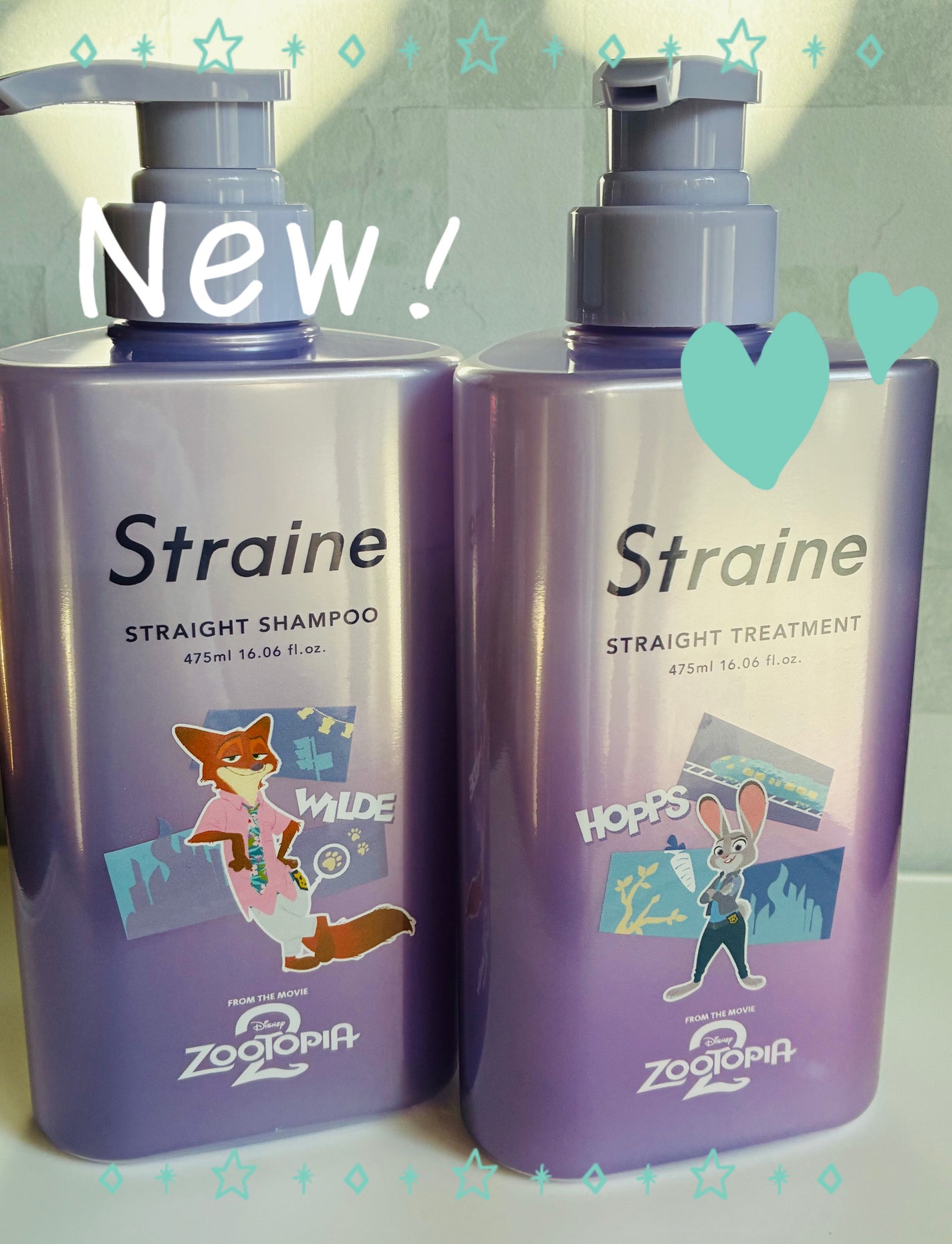 STRAIGHT SHAMPOO&TREATMENT ディズニーデザインセット /Straine/市販シャンプーを使ったクチコミ(1枚目)