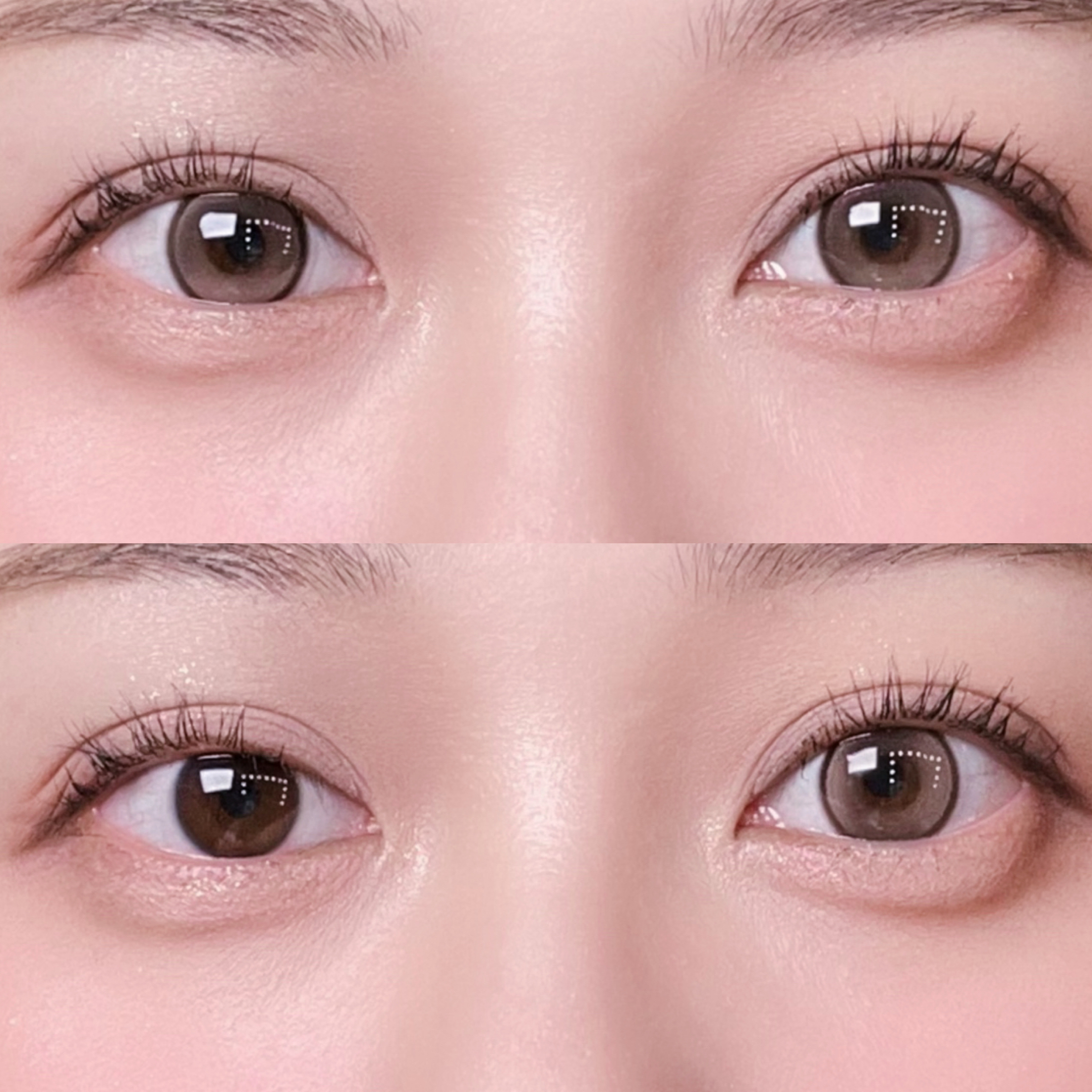 Glowy Tear 1day ブラウン/OLENS/ワンデー（１DAY）カラコンを使ったクチコミ（2枚目）