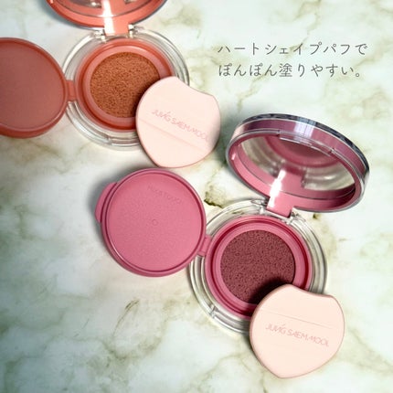 アーティストクッションブラッシュ/JUNG SAEM MOOL/リキッドチークを使ったクチコミ(2枚目)