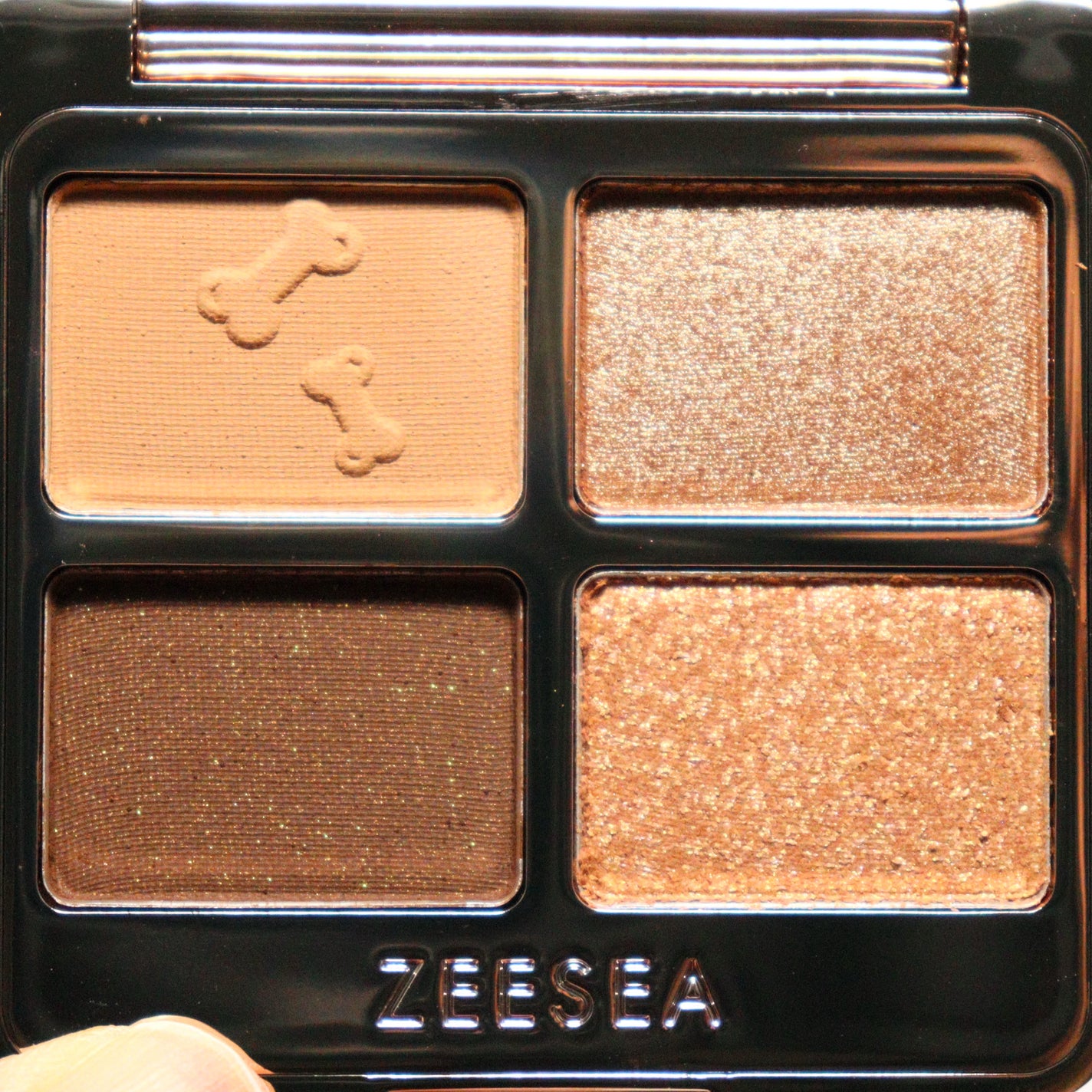 アニマルアイシャドウ(4シェード)/ZEESEA/アイシャドウパレットを使ったクチコミ(5枚目)