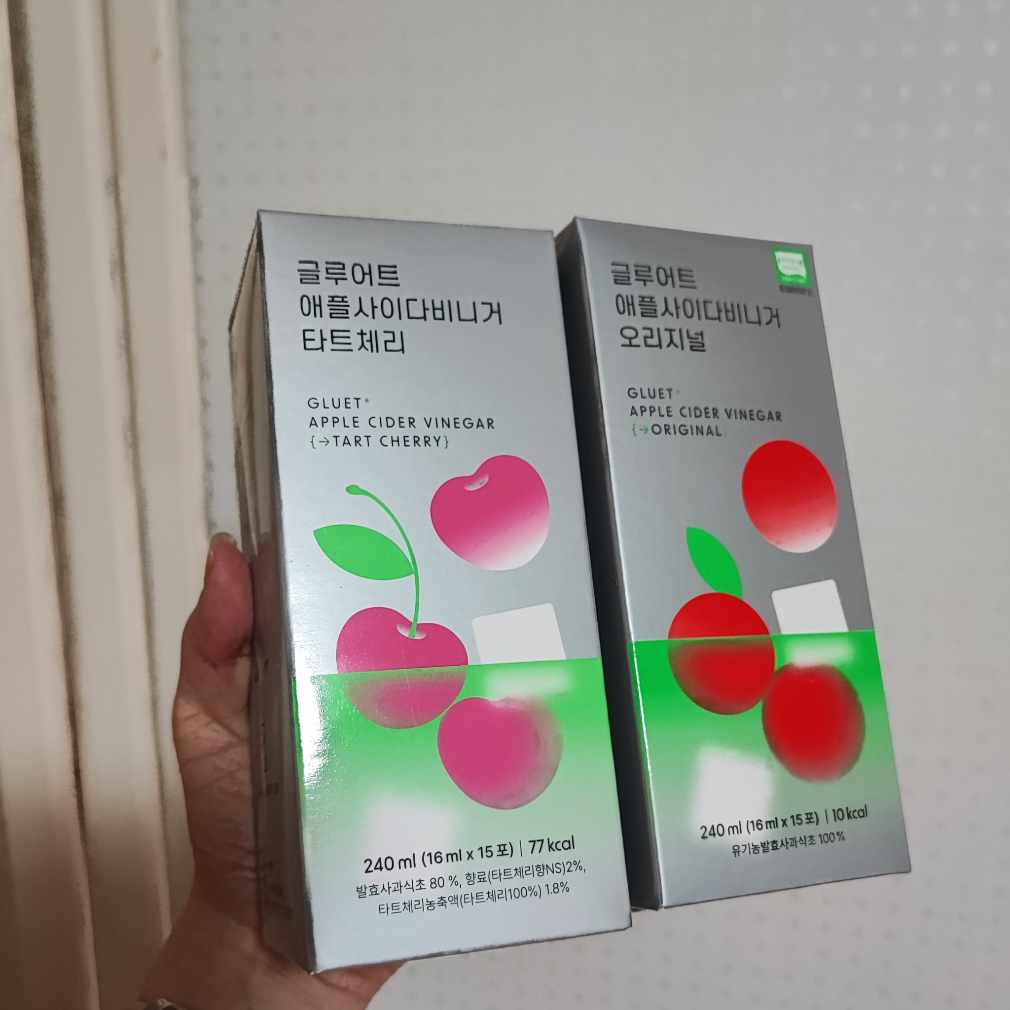 gluet APPLE CIDER VINEGAR/gluet/りんご酢を使ったクチコミ（1枚目）