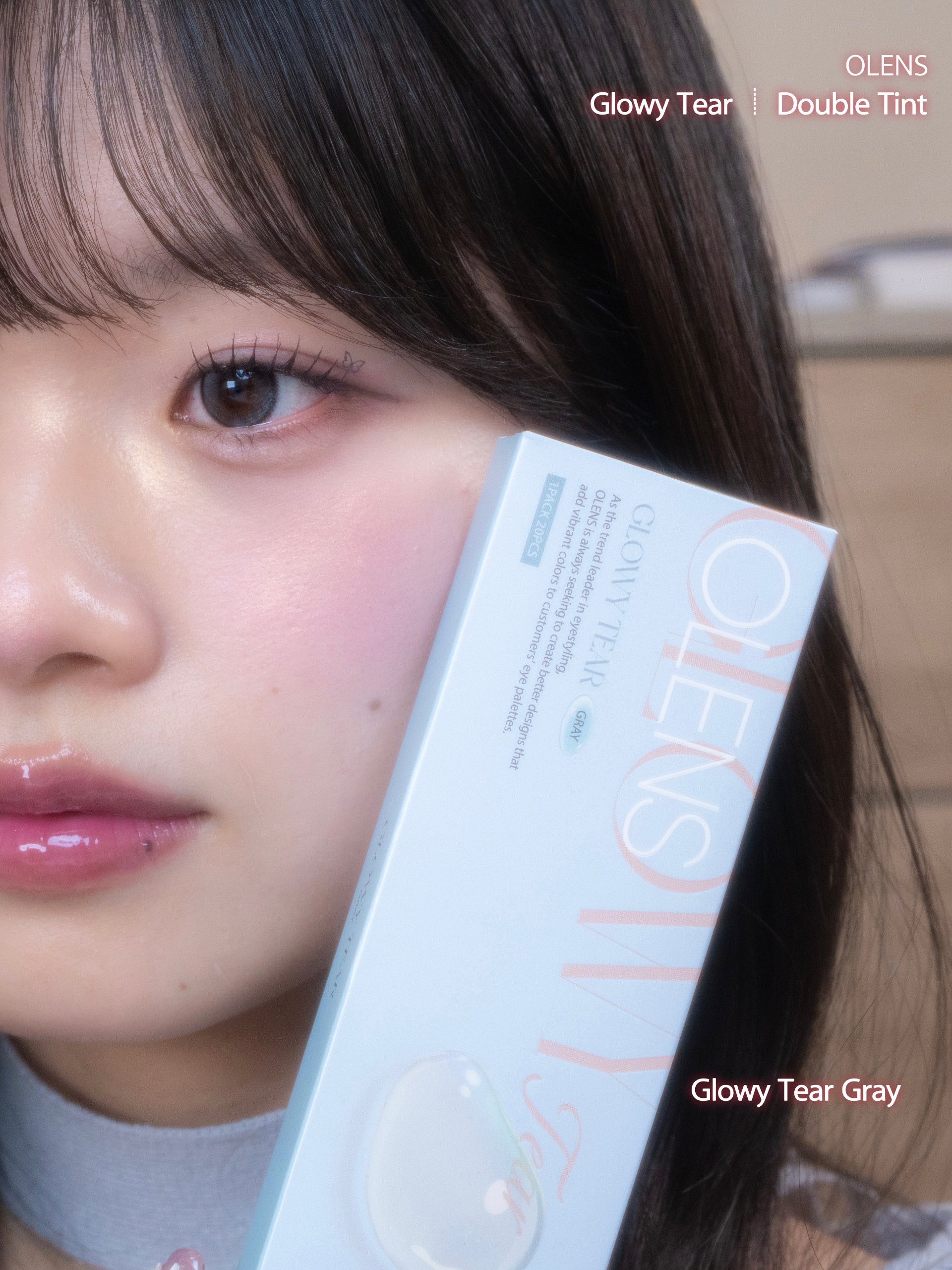 Double Tint 1day/OLENS/カラーコンタクトレンズを使ったクチコミ（2枚目）