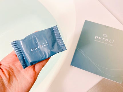 重炭酸バスタブレット/pureLi/炭酸系入浴剤を使ったクチコミ(8枚目)