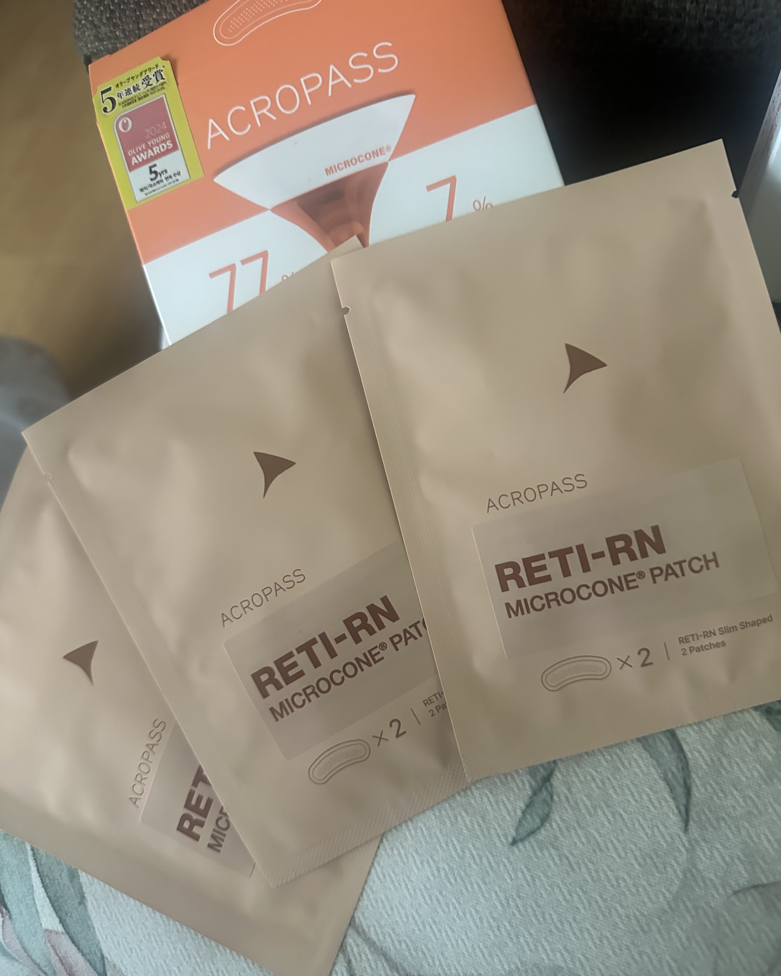 レチアールエヌ スリムパッチ/ACROPASS/シートマスク・パックを使ったクチコミ（1枚目）