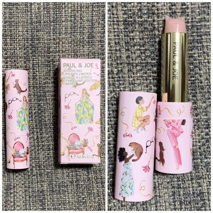 ポール & ジョー スパークリング リップスティック リミテッド/PAUL & JOE BEAUTE/口紅を使ったクチコミ(5枚目)