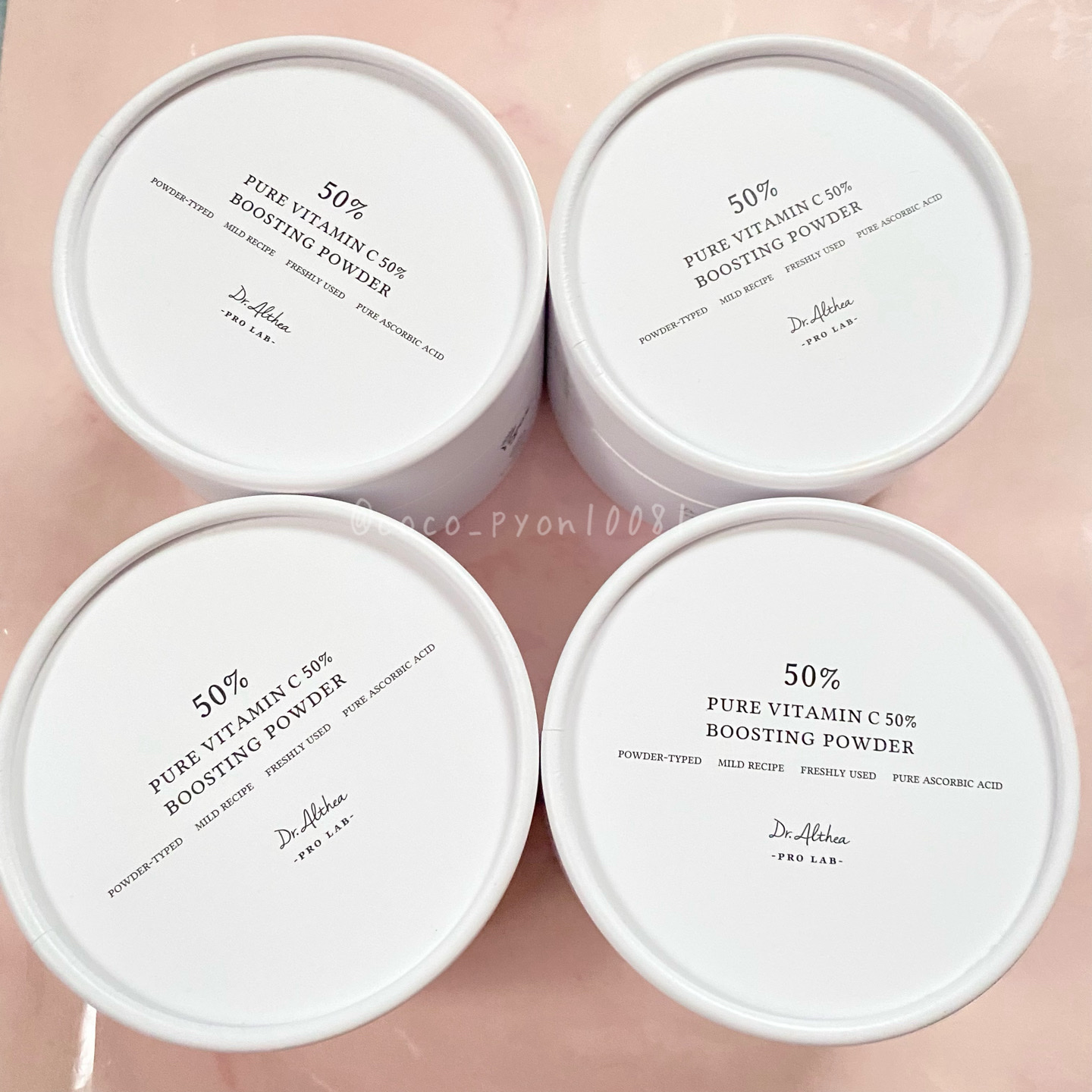 ピュアビタミンC 50％ ブースティングパウダー/Dr.Althea/フェイスパウダーを使ったクチコミ（3枚目）