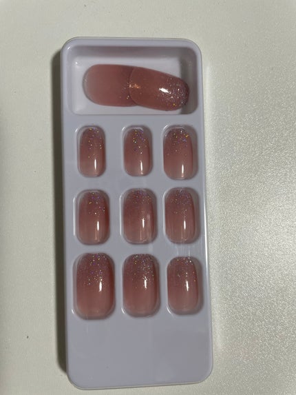 ネイルチップ(ハンド)/DAISO/ネイルチップ・パーツを使ったクチコミ(2枚目)