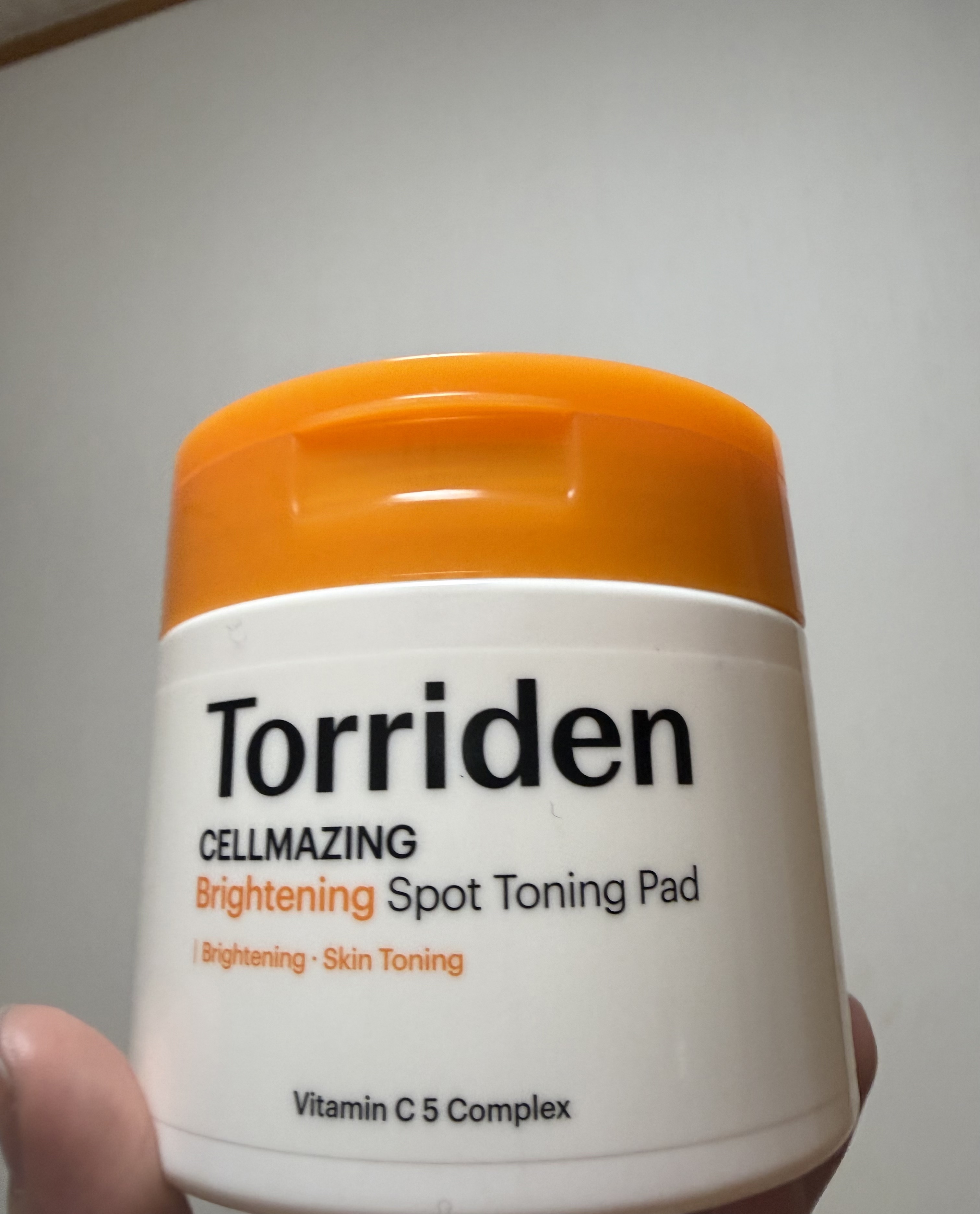 セルメイジング ビタC ブライトニングパッド/Torriden/トナーパッドを使ったクチコミ（1枚目）