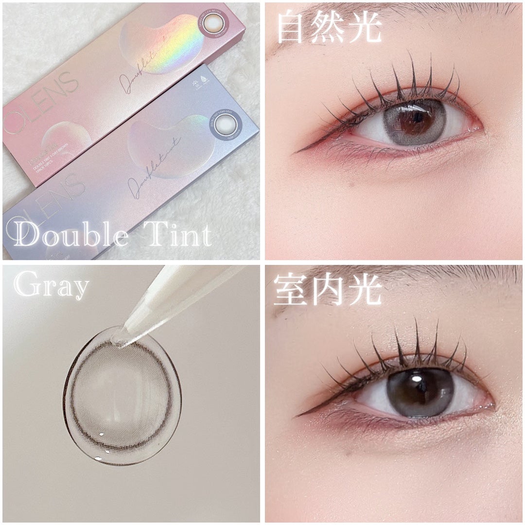 Double Tint 1day/OLENS/カラーコンタクトレンズを使ったクチコミ(2枚目)