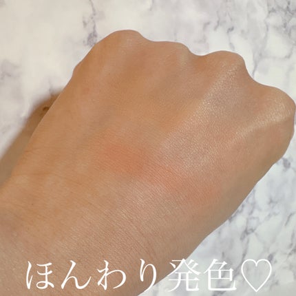 デュアルチークメロウ/fwee/ジェル・クリームチークを使ったクチコミ(2枚目)