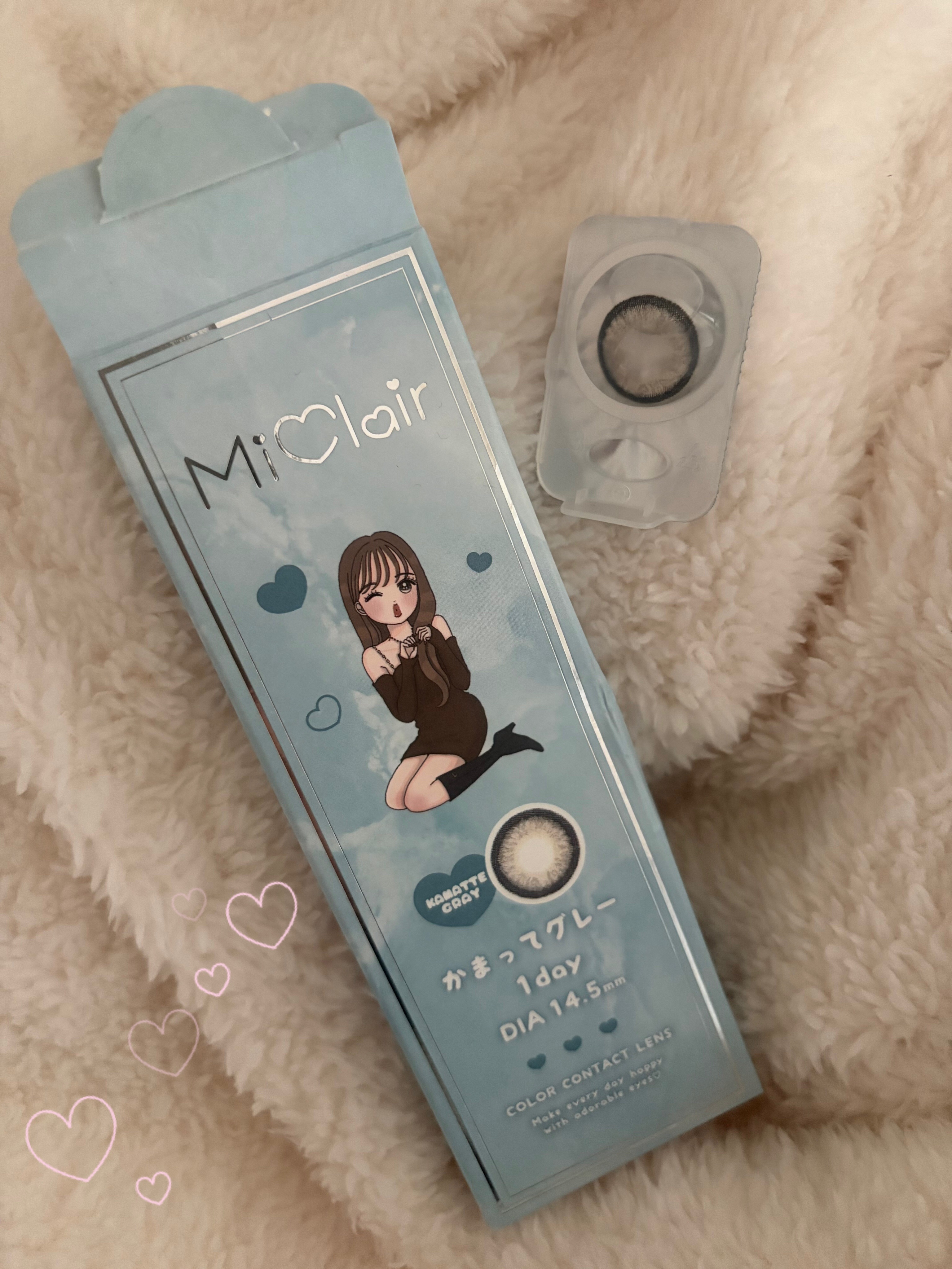 MiClair/MiClair/ワンデー（１DAY）カラコンを使ったクチコミ（1枚目）