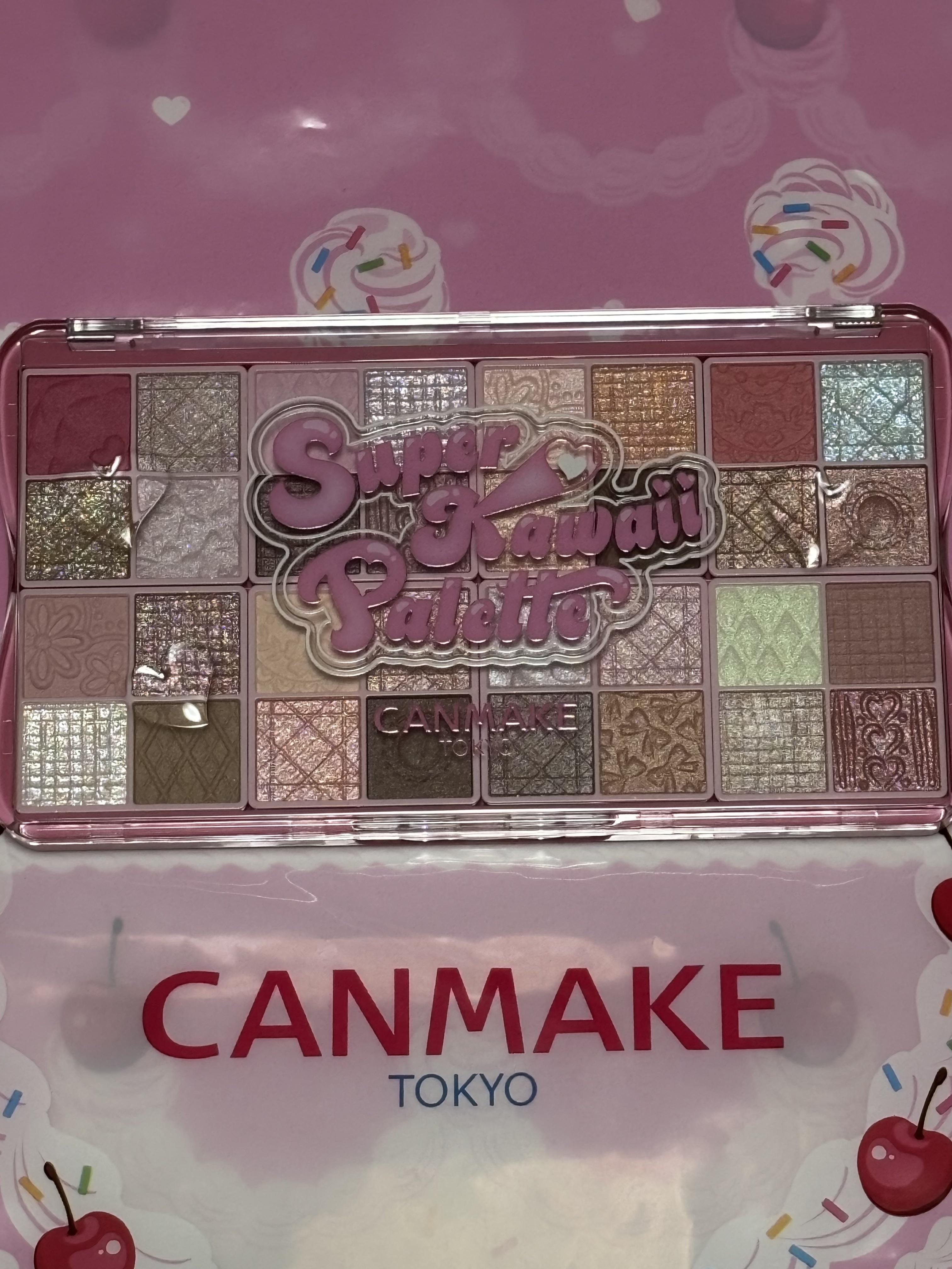 スーパーかわいい！パレット/キャンメイク/アイシャドウを使ったクチコミ（1枚目）